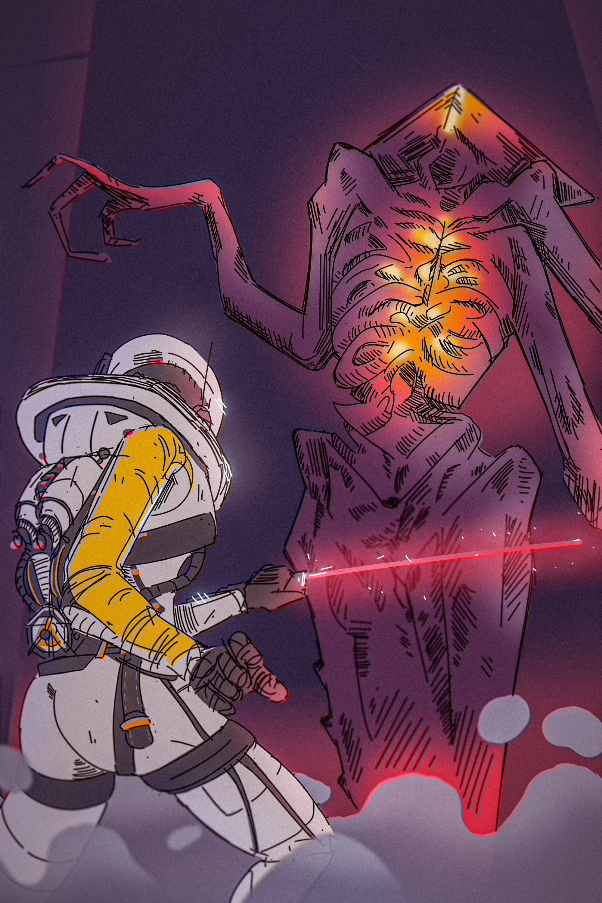 Returnal Fanart par fl4m