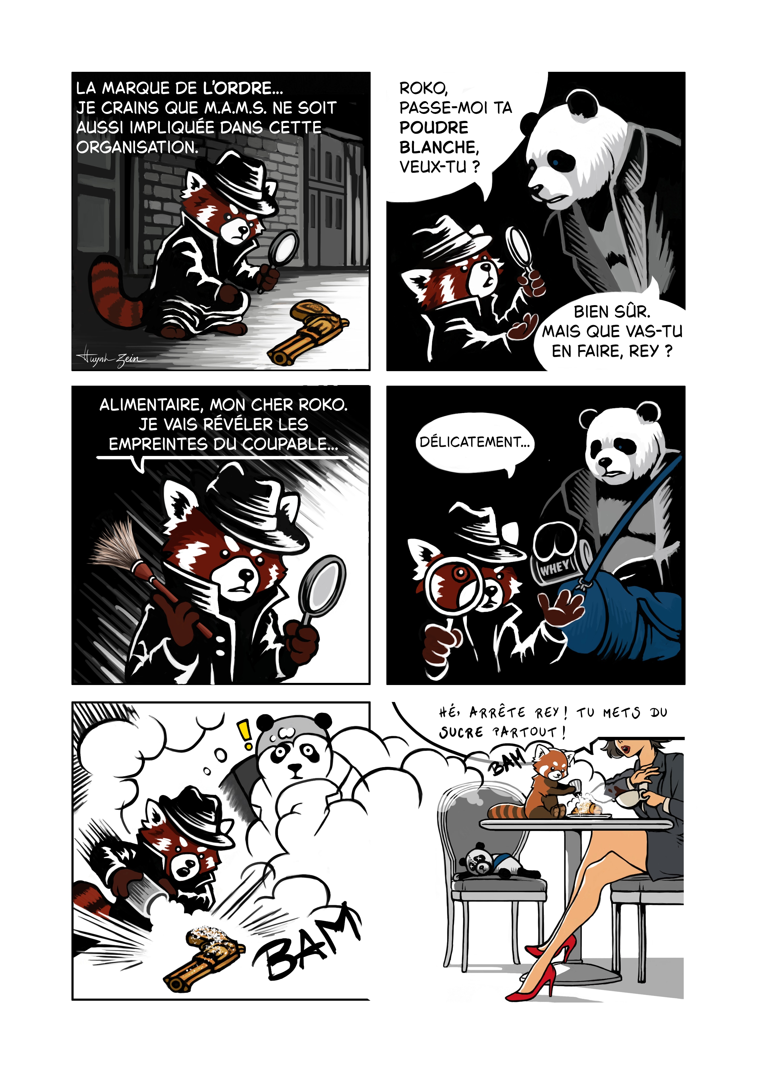 Rey & Roko in Panda Noir par chad