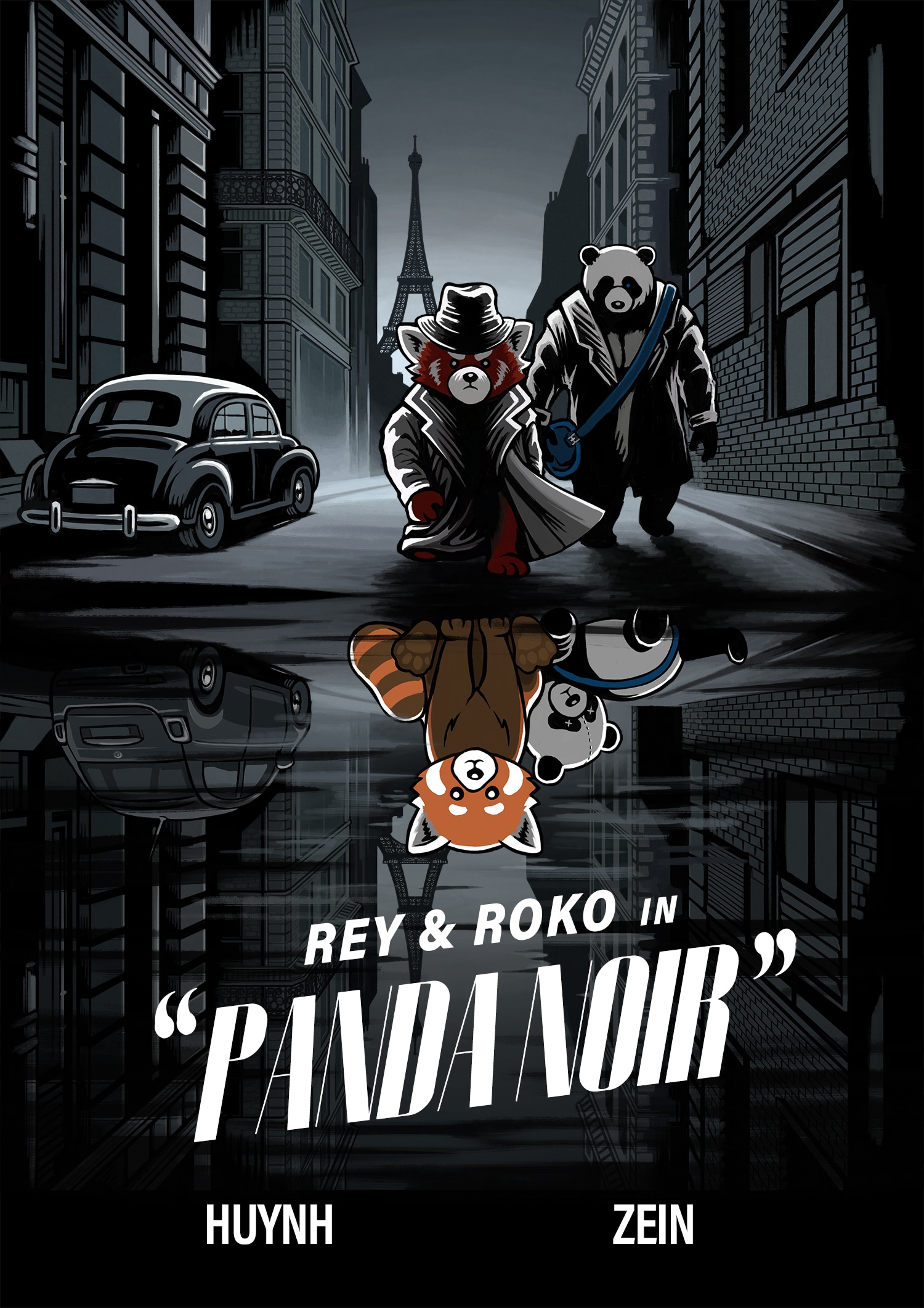 Rey & Roko in Panda Noir par chad