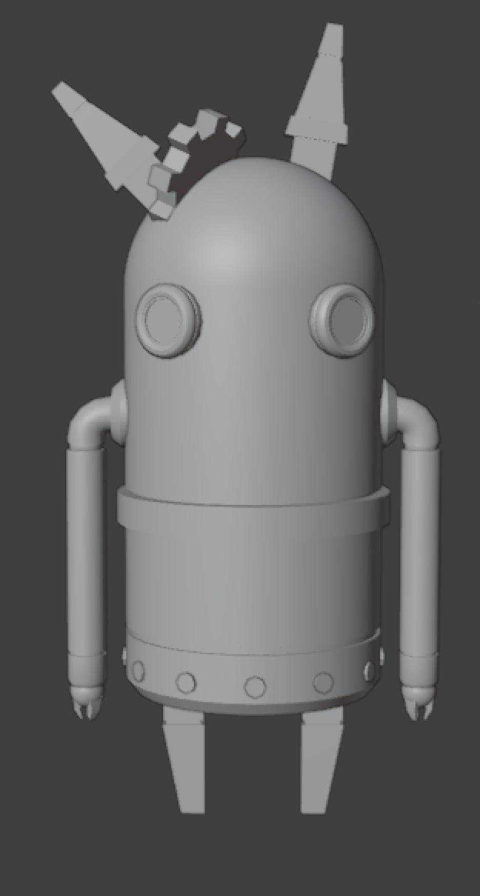 Robot Fou Blender par ravayra