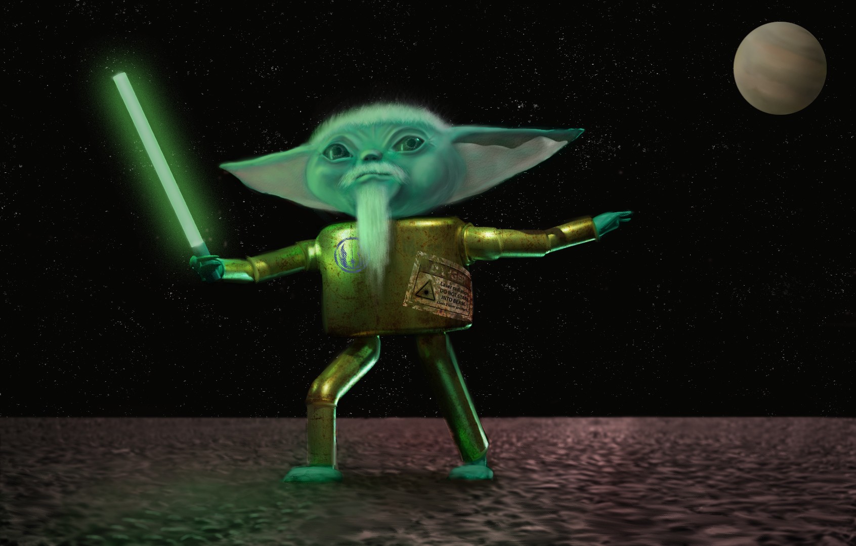 Robot Yoda par LoloSancho