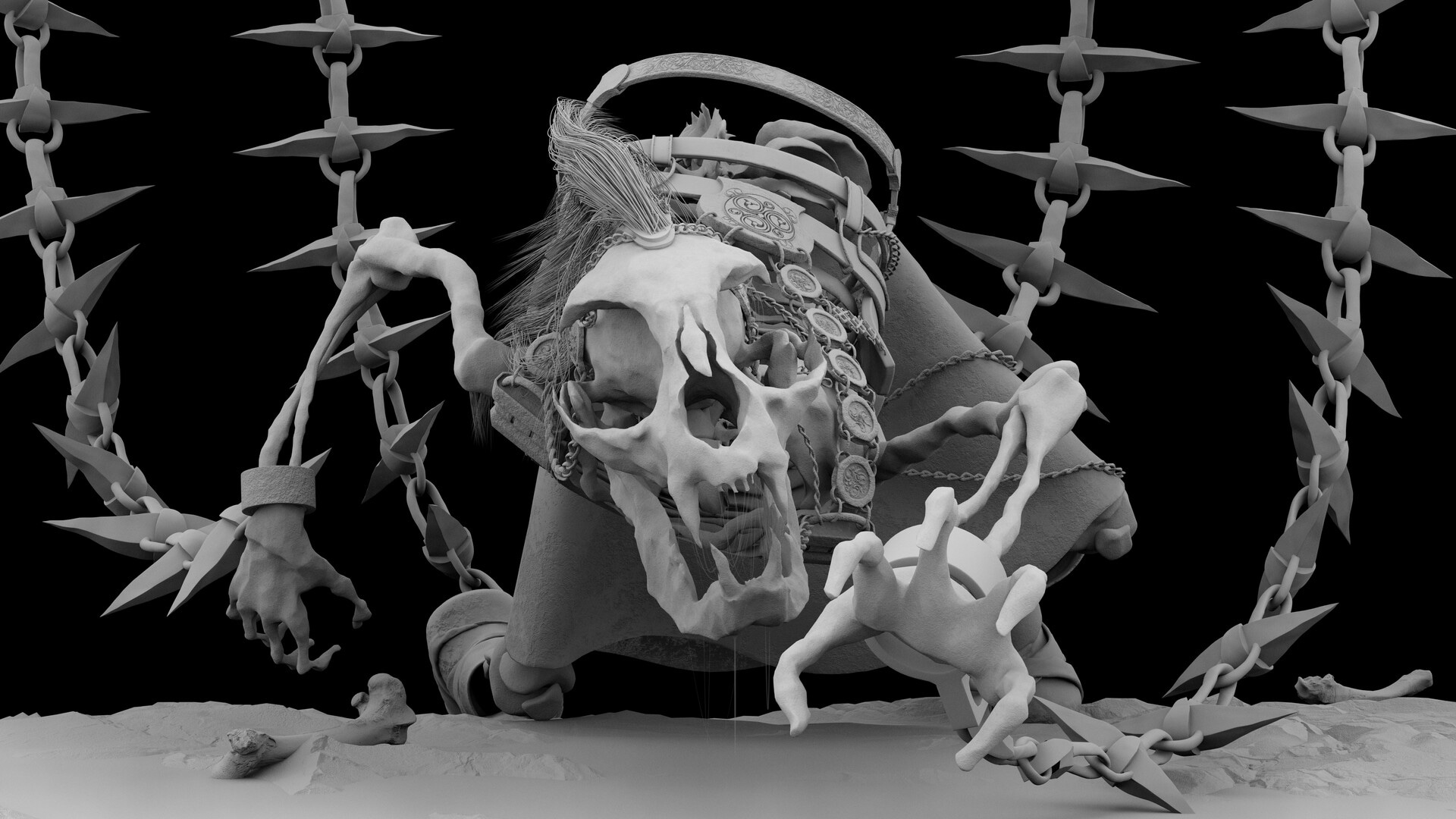 Celtic Skeleton par Nïma