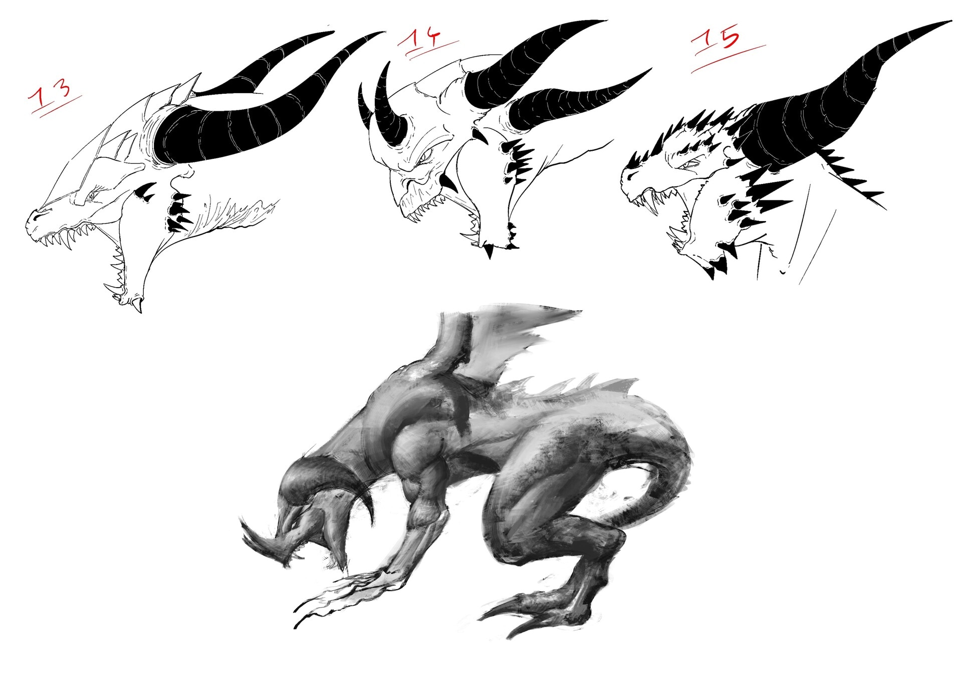 Chevalier Drakéïde par Ronan Quéré-Charvy