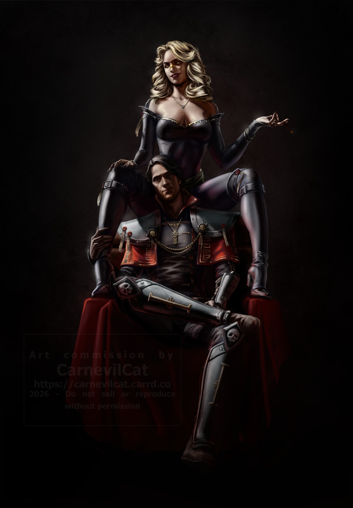 Private commission - Warhammer 40k par carnevilcat