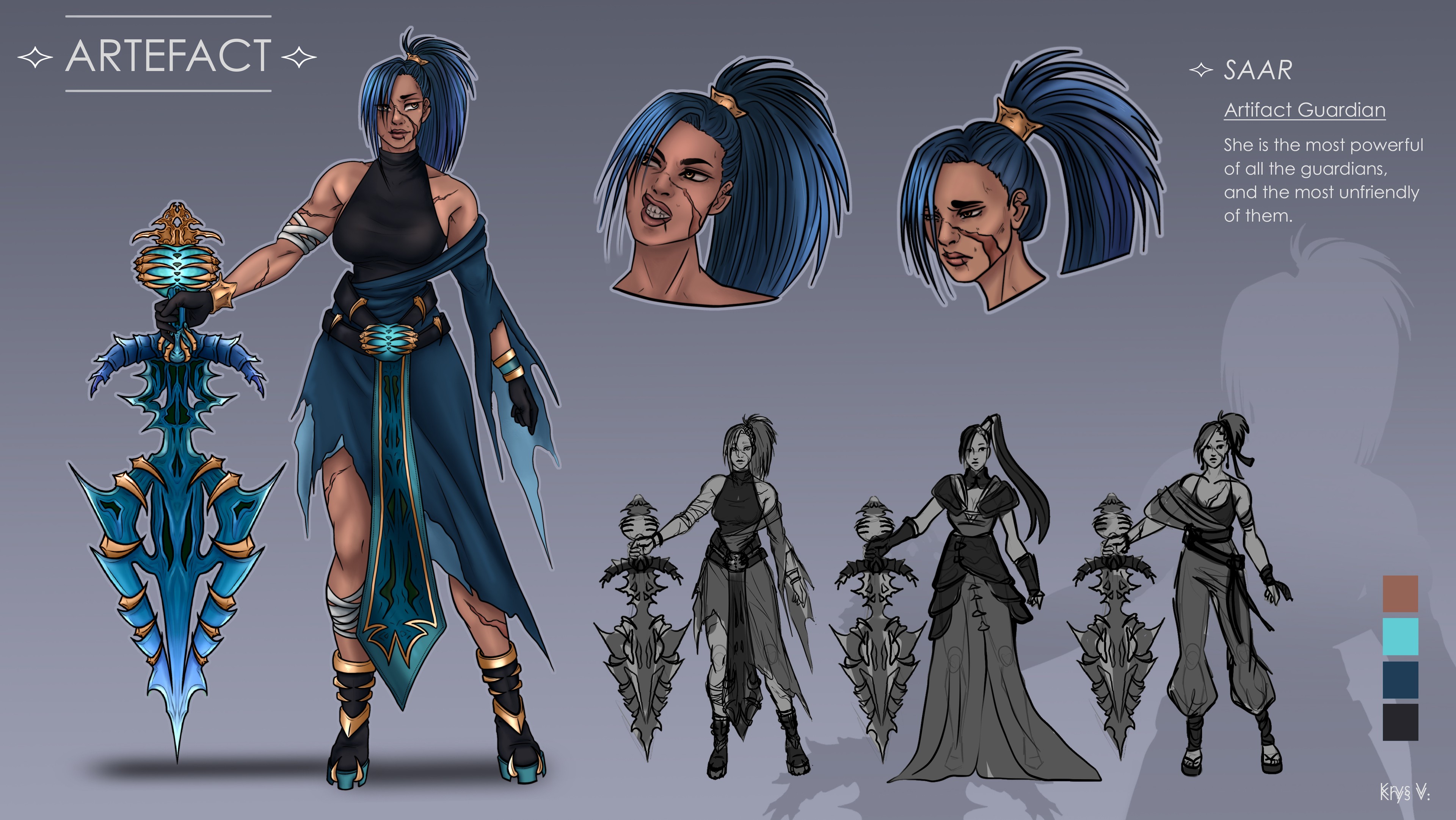 Artefact -Personal Project- par Krys Drawing