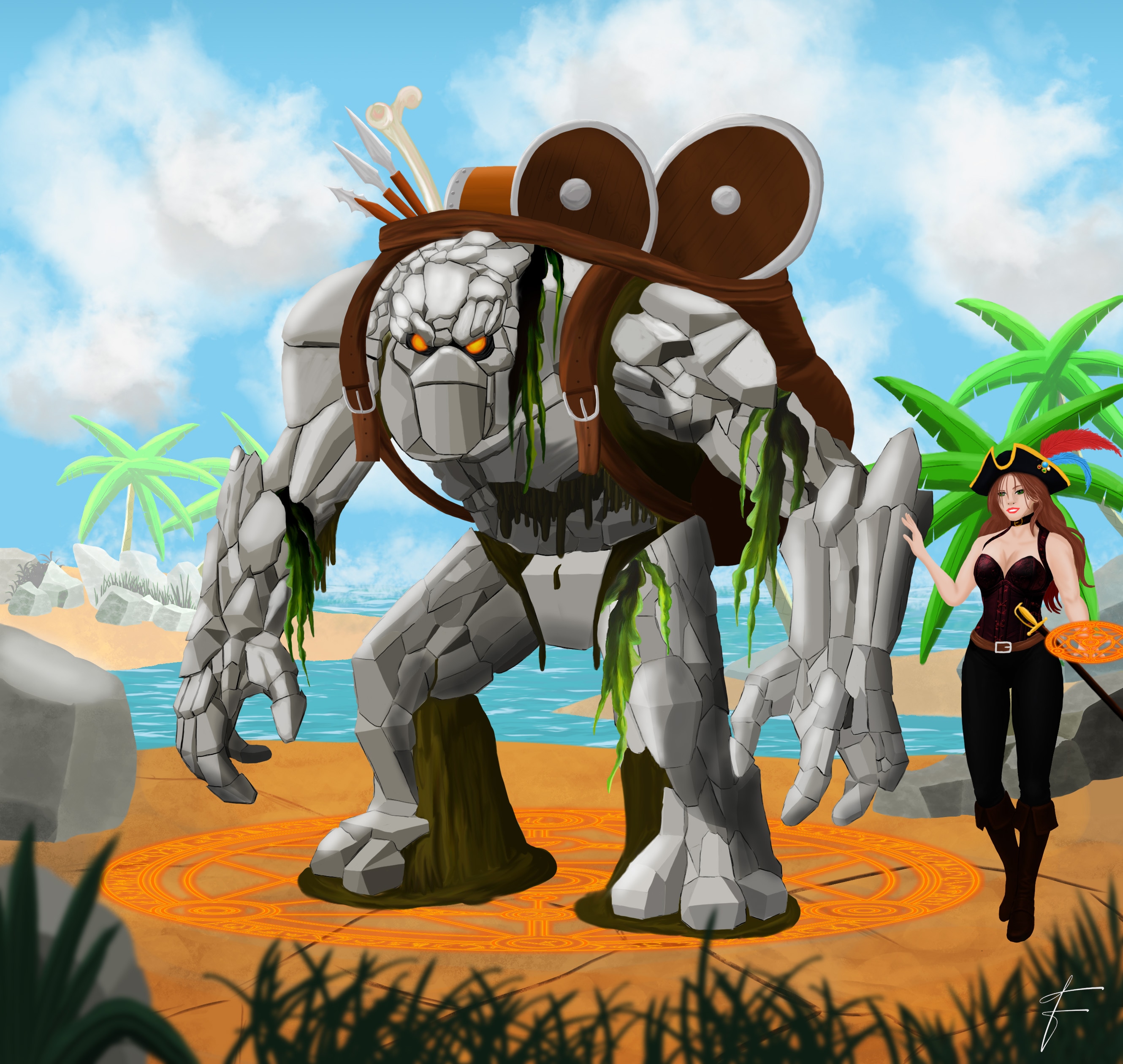 Sakado et Katryna par fabio