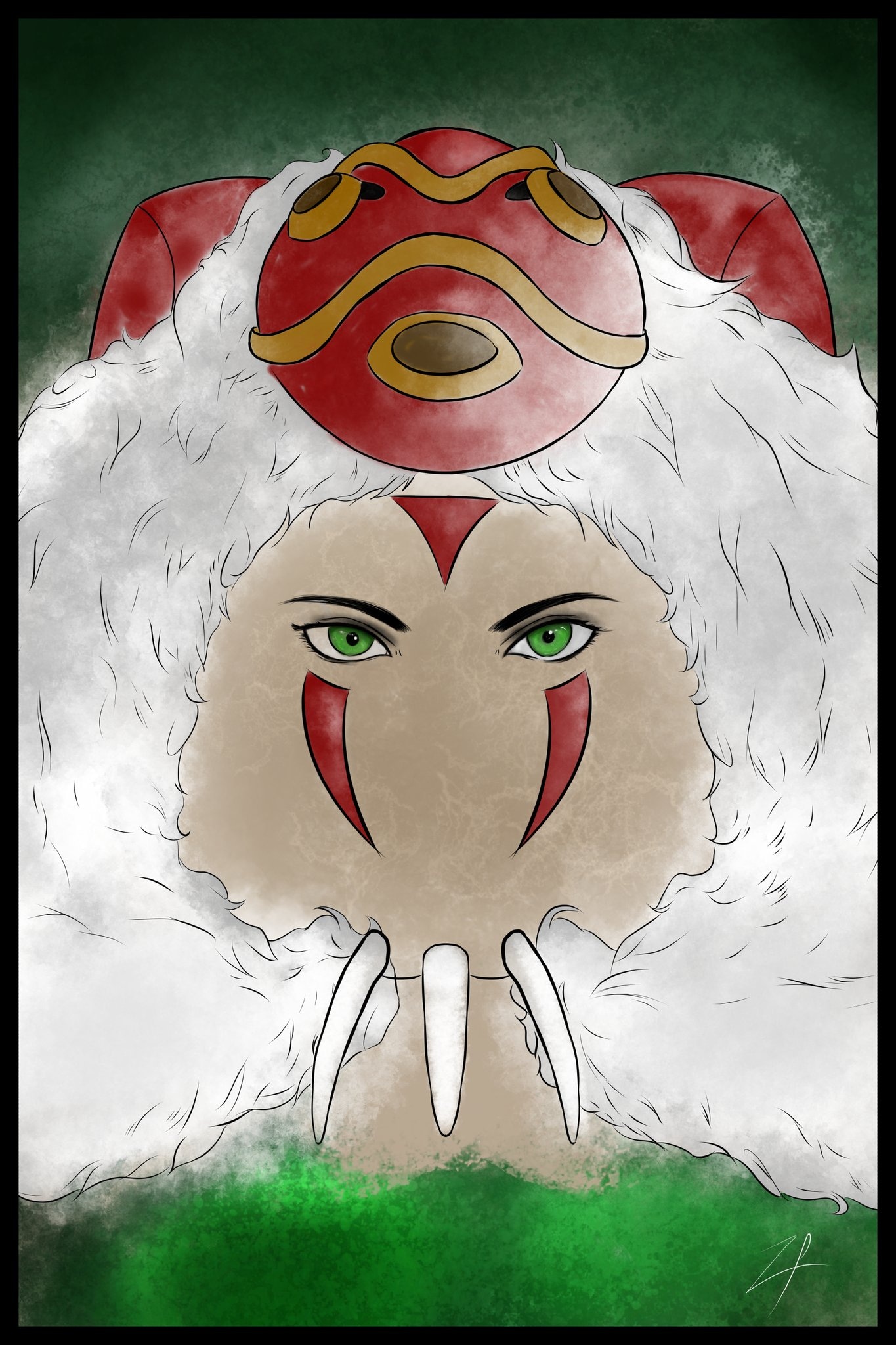 Premier digital painting par Akahanta