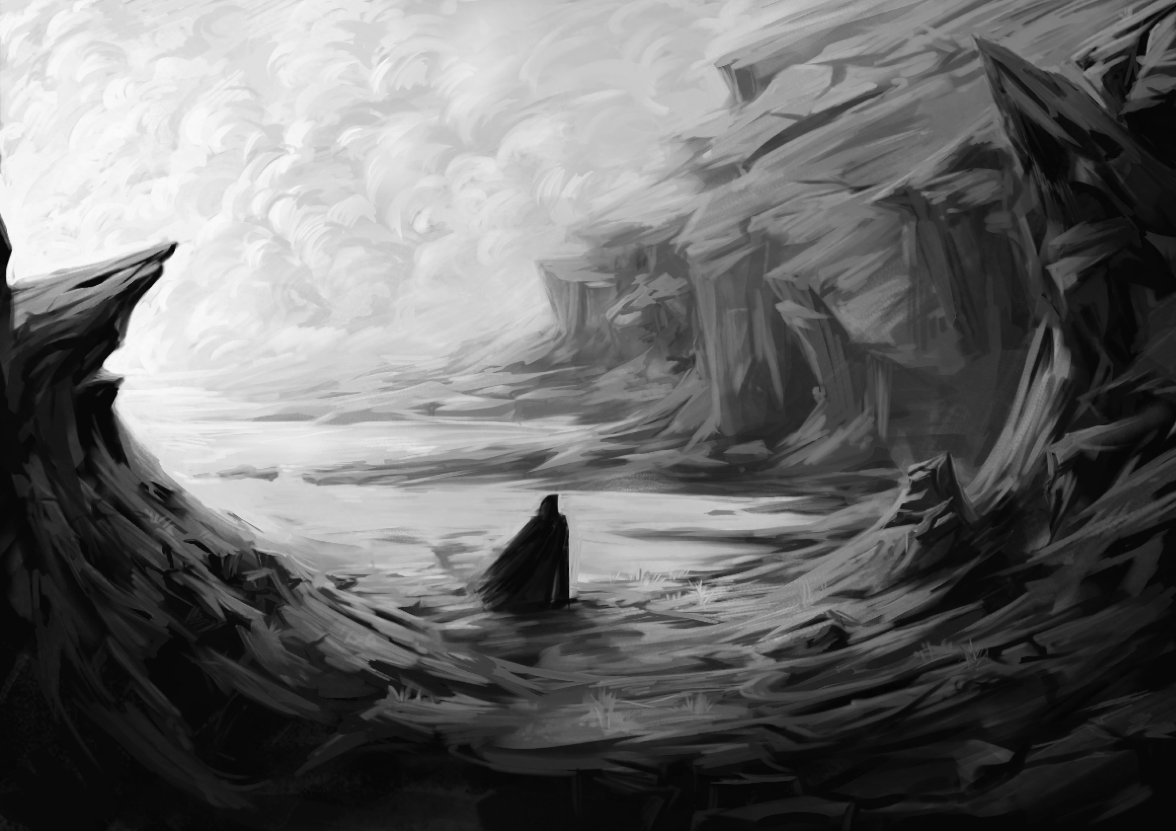 Paysage falaises par elodie_fb