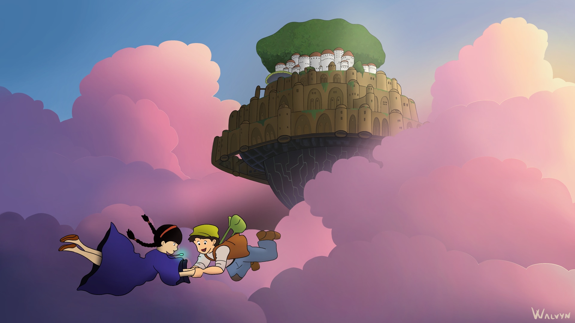 Santa Secret 2025 - Château dans le ciel par Walvyn