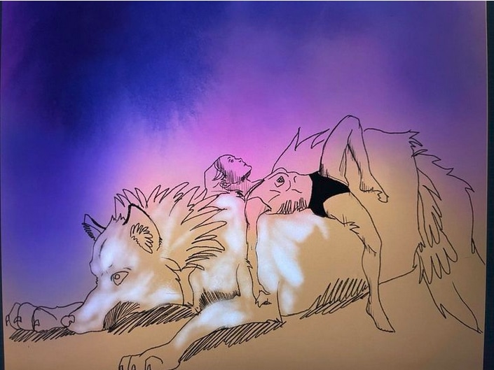 tentative digital art avant formation par AKIRAergo