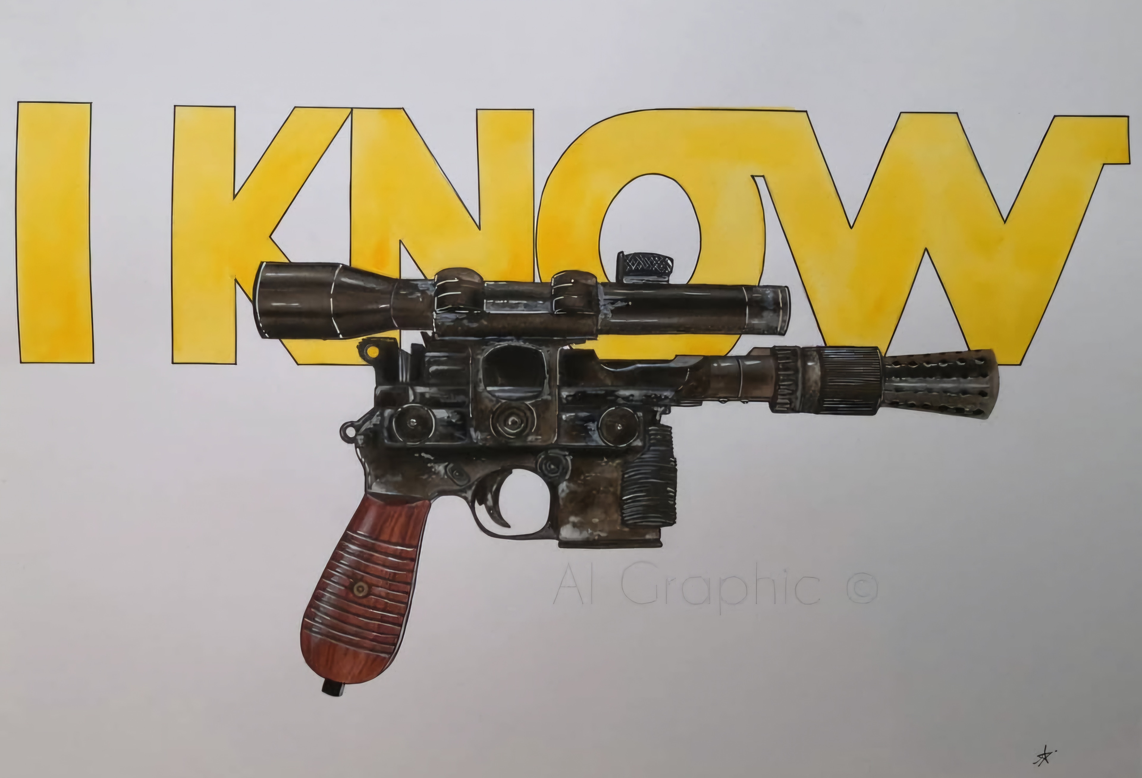 Han Solo par liz-benzo