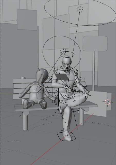 The non-places : waiting par Anais Latour