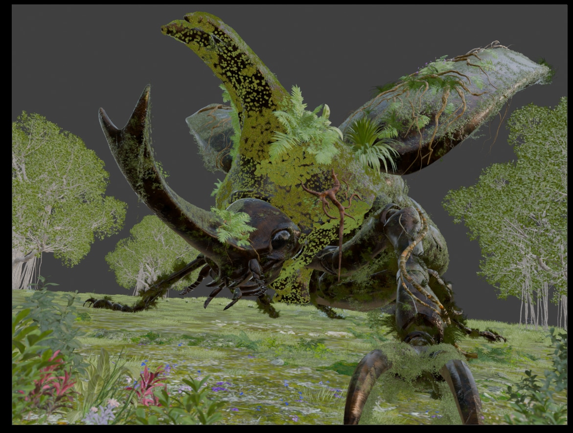 Rhino Beetle Titan par deltakosh