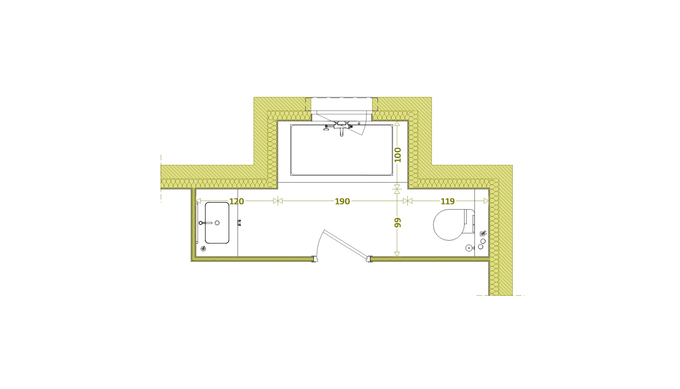 Salle de bain Verde par Ascedia