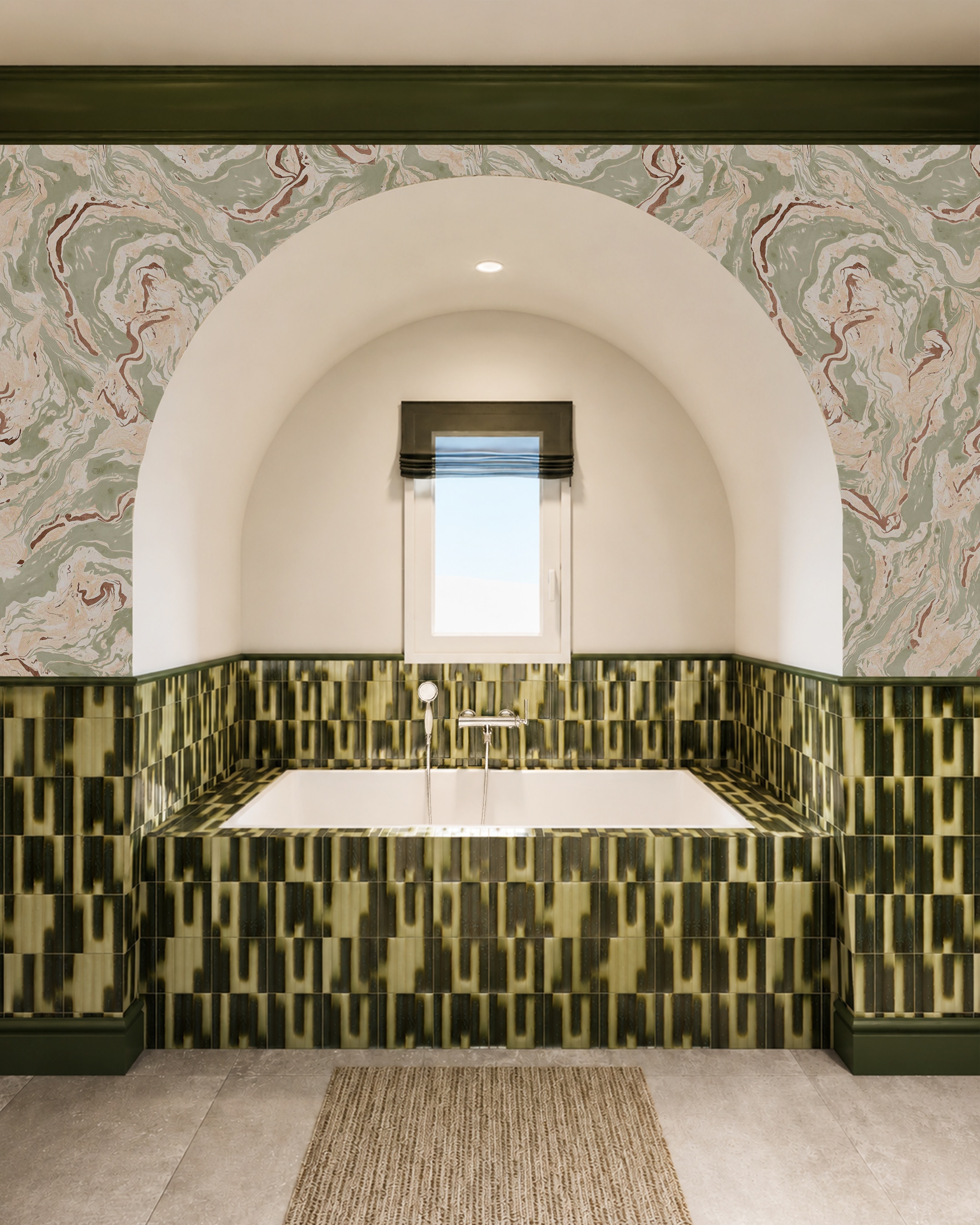 Salle de bain Verde par Ascedia