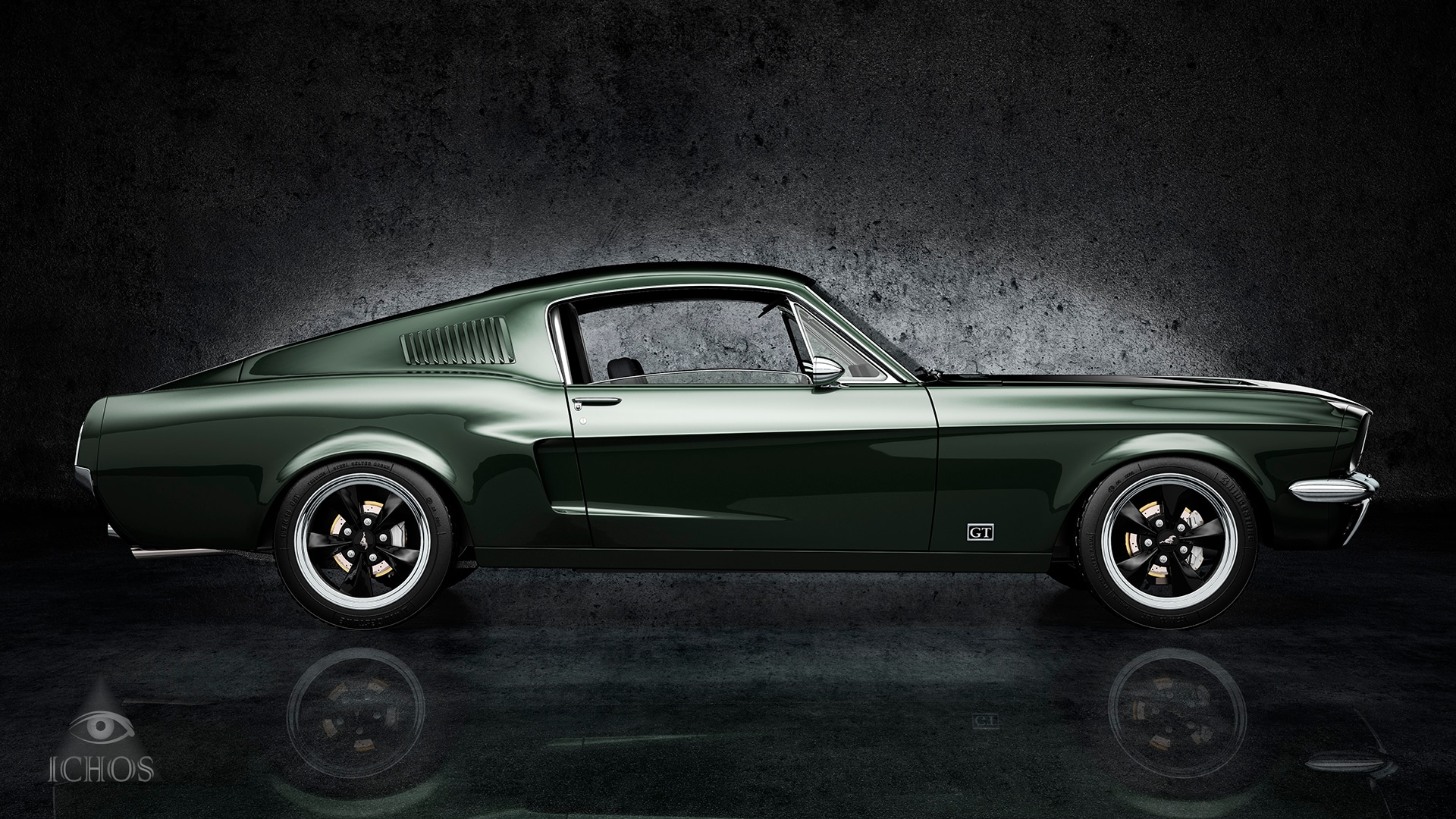 Ford Mustang FastBack 1967 "Bullitt" par angelesteban