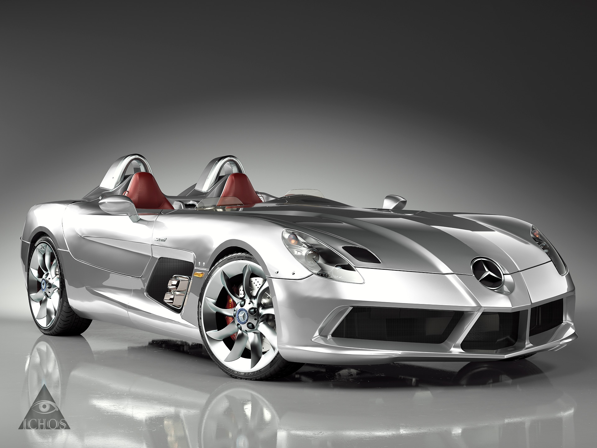 German Beauties-The McLaren Mercedes 300 SLR 2009 Stirling Moss 2009 par angelesteban