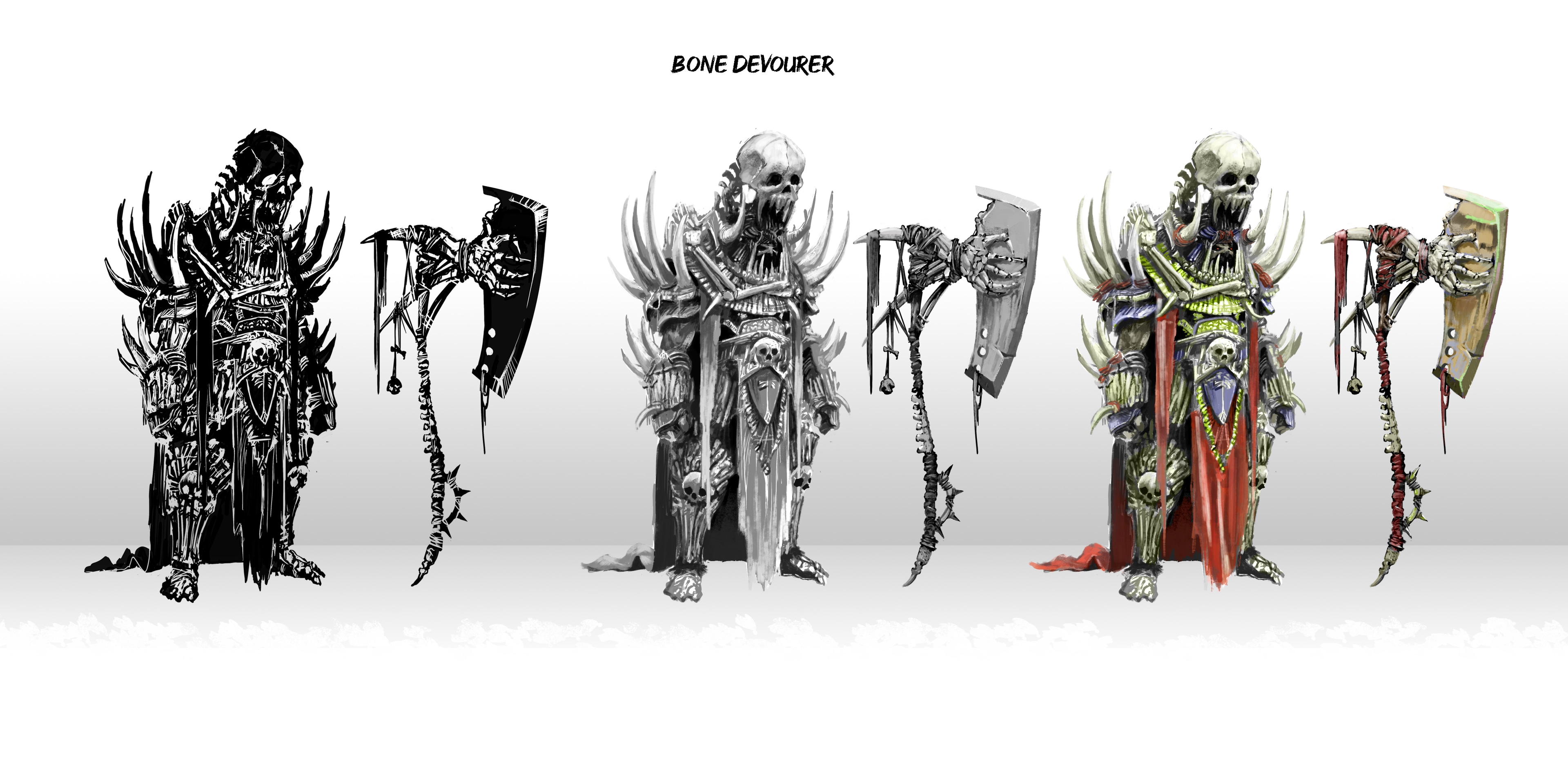 Concept art "Barbare" par mooglee