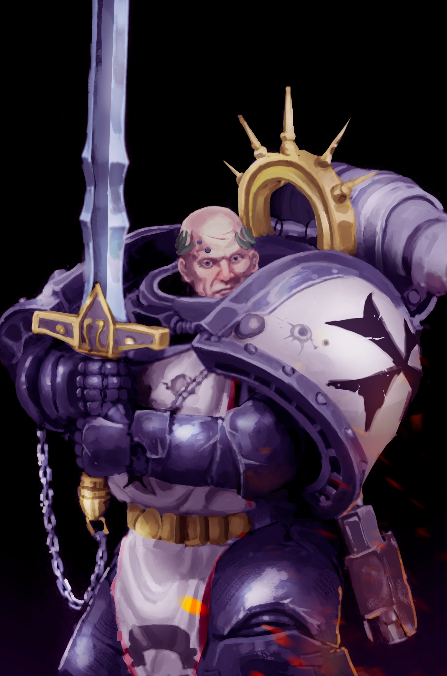 Sigismund! Warhammer 40k par Morfla