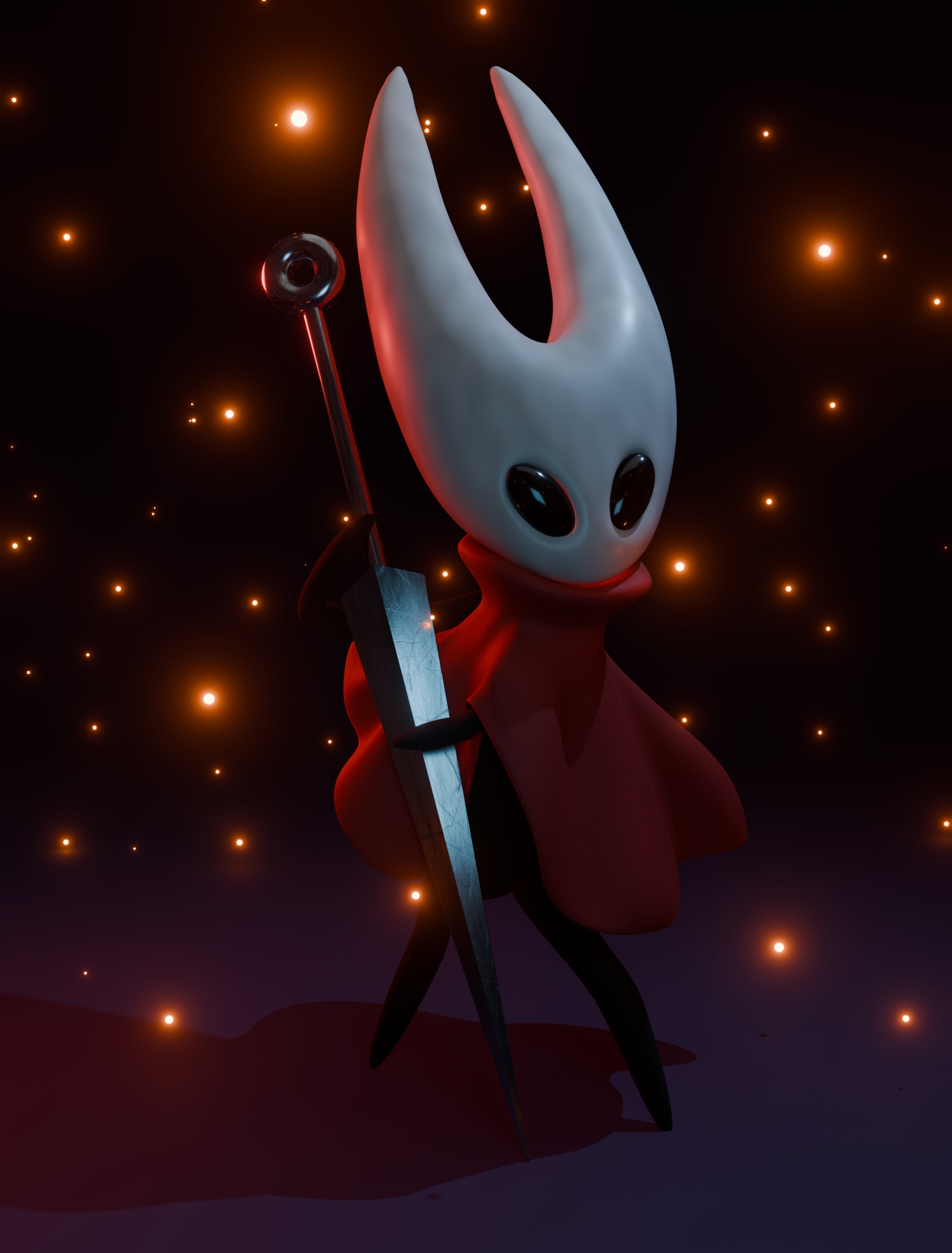 Hollow knight: Silksong fan art par Gloubibarjo
