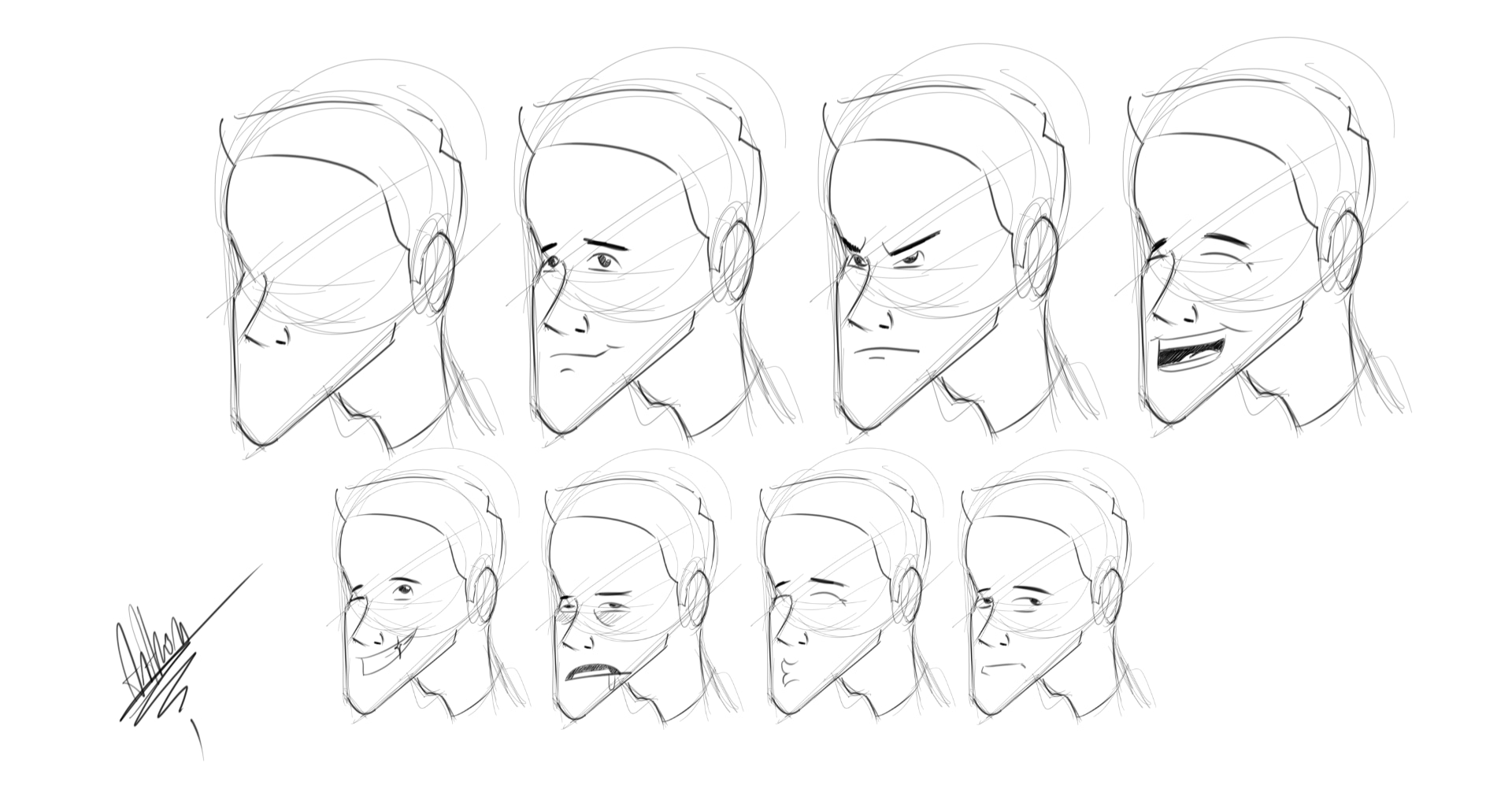 sketch cartoon1 par Aycee974