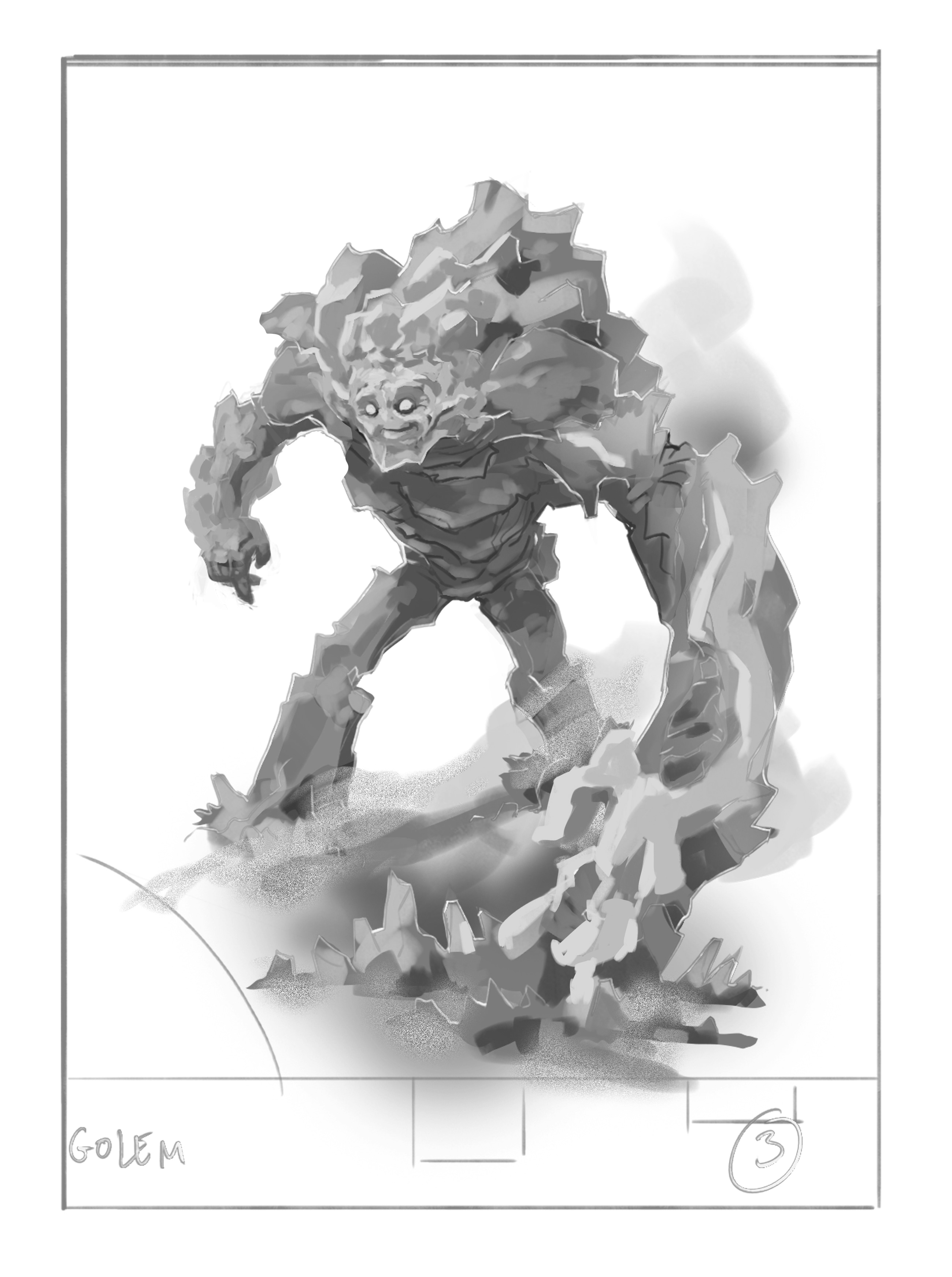 INVOCATION Niveau 1 Golem par hoynna