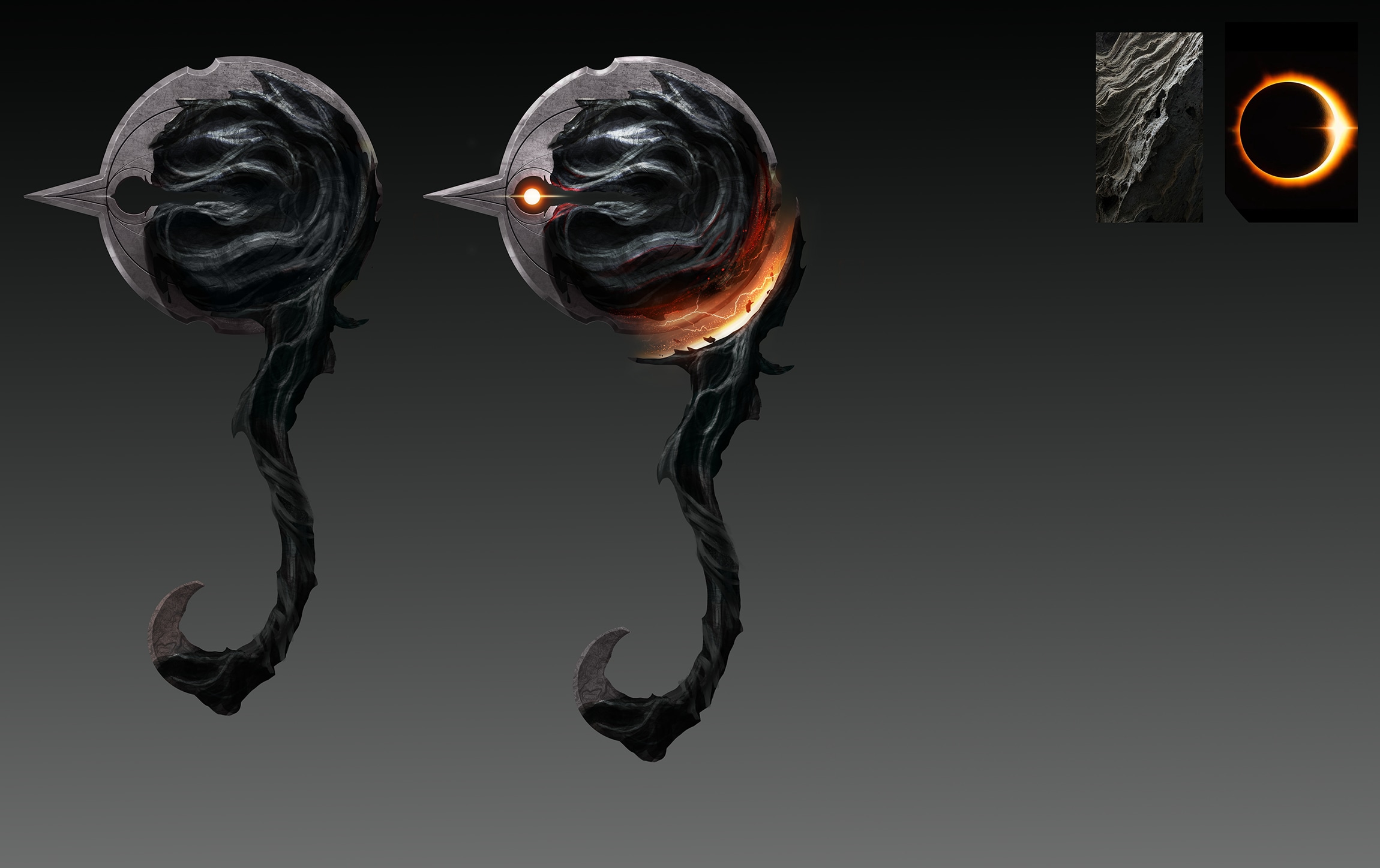 WEAPON DESIGN - ECLIPSIS CRUENTA par David Bourret