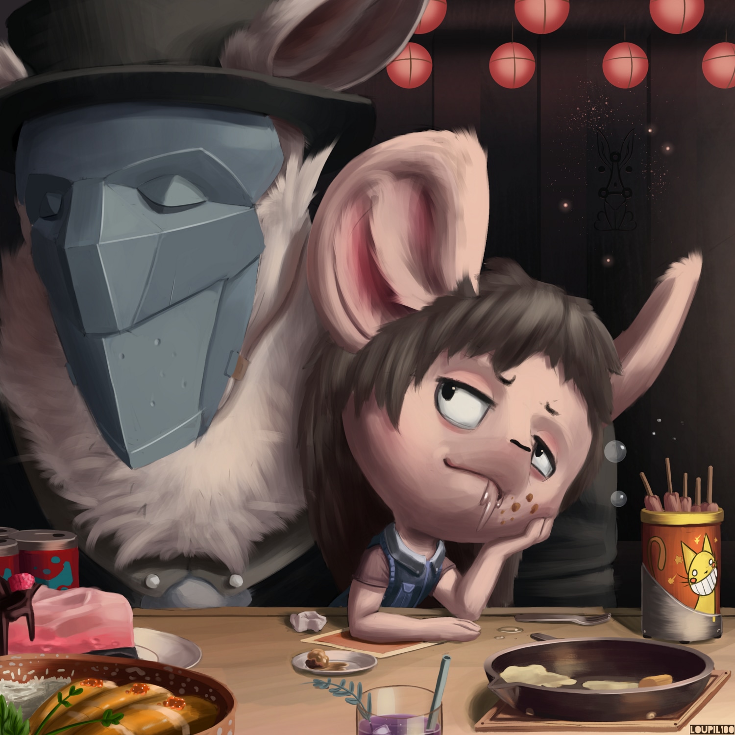 Slim friend par loupil100