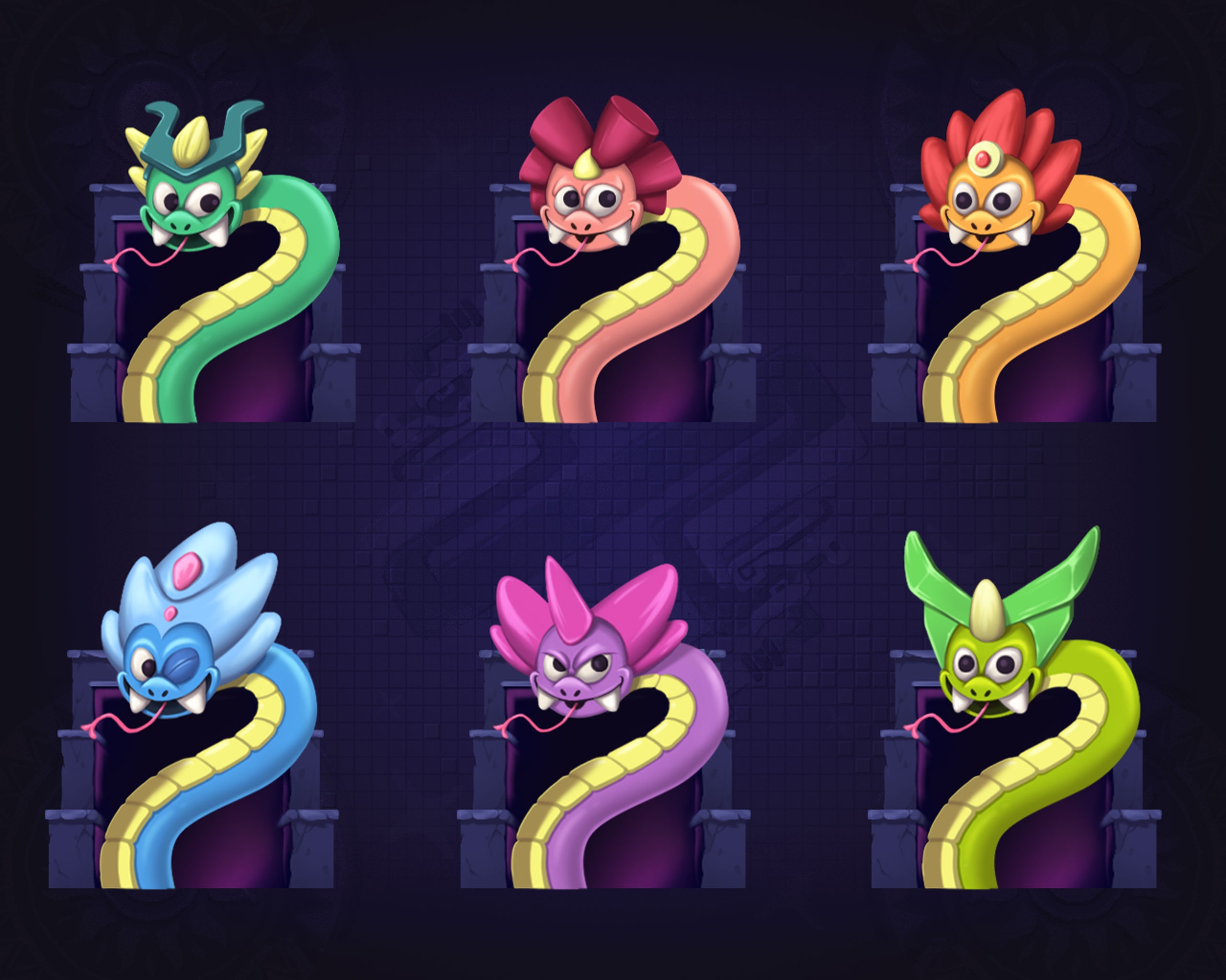 Snacky Snakes par faby