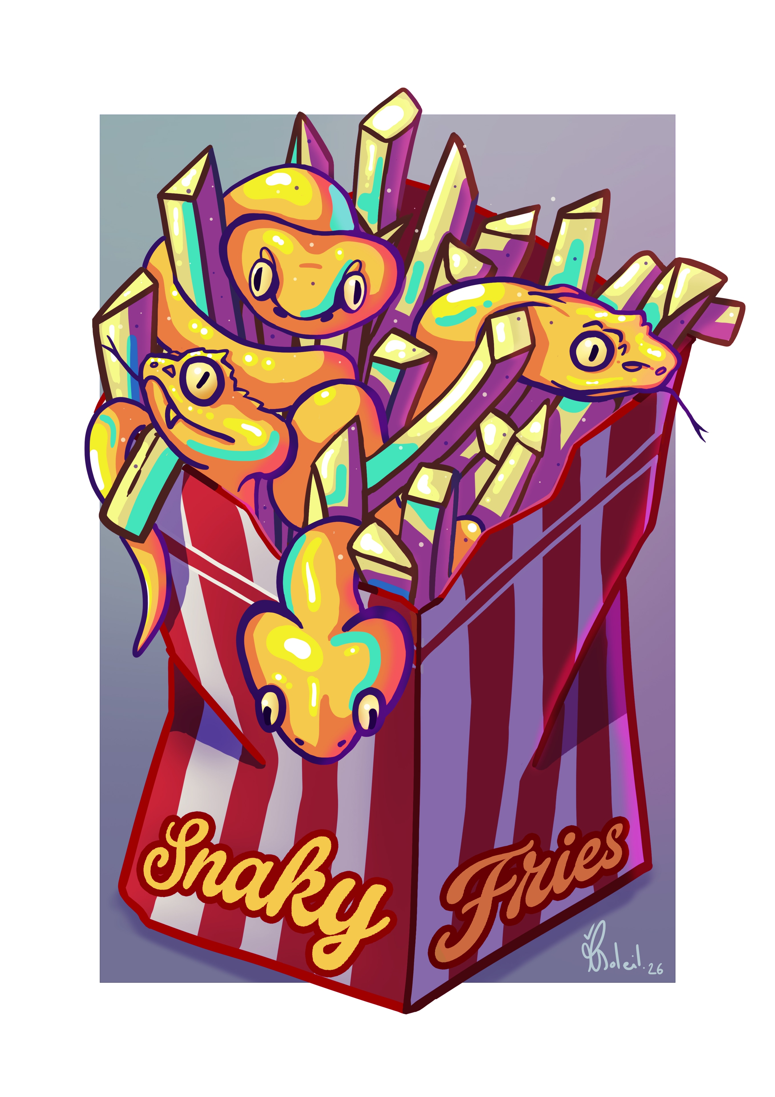 Snake Fries par Serpentiine