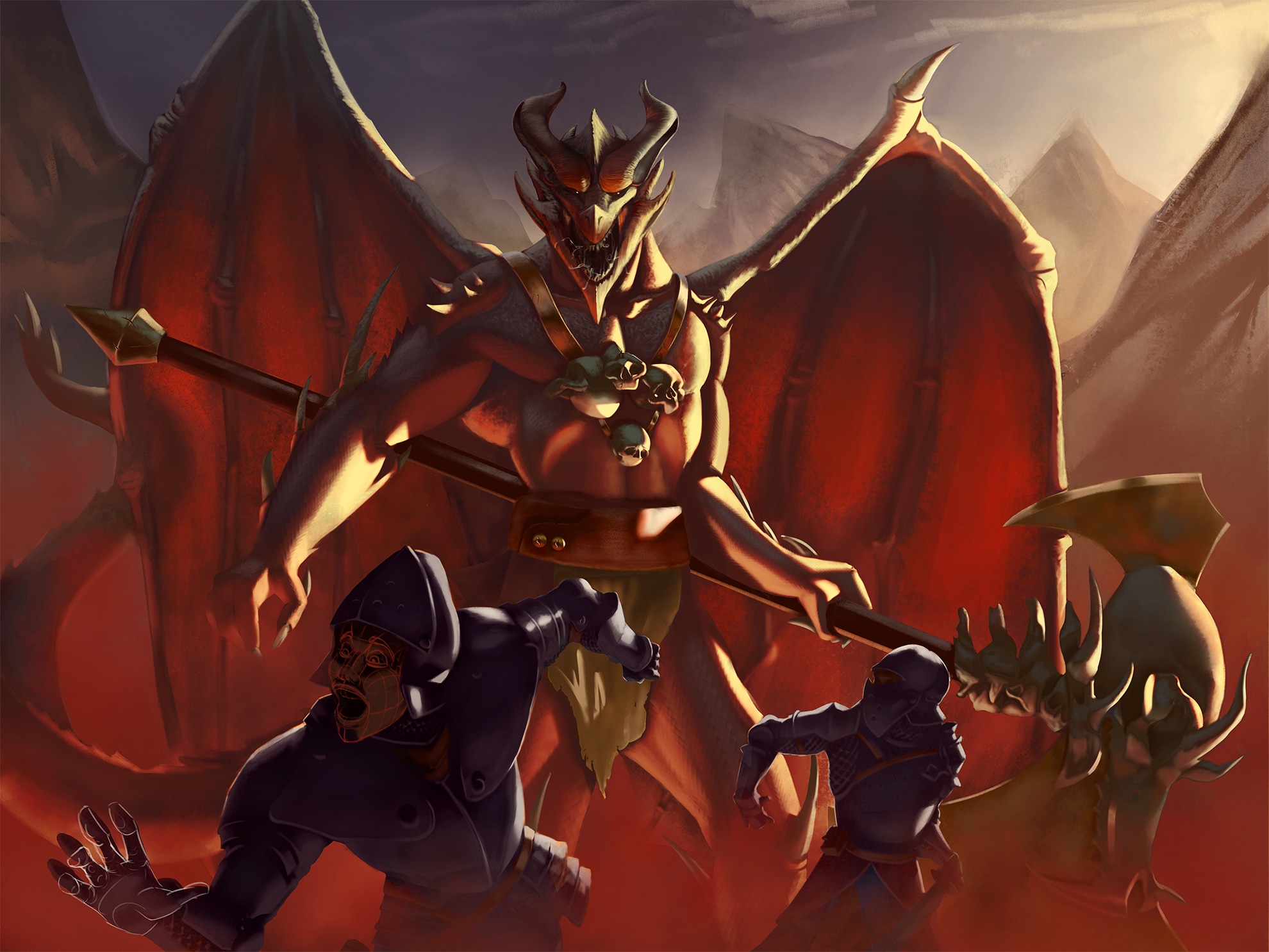 Soldat Dragon par Victor