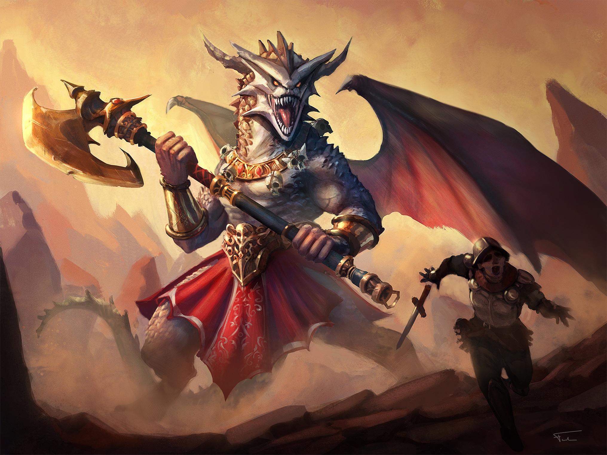 Le dragon DPM par Billou