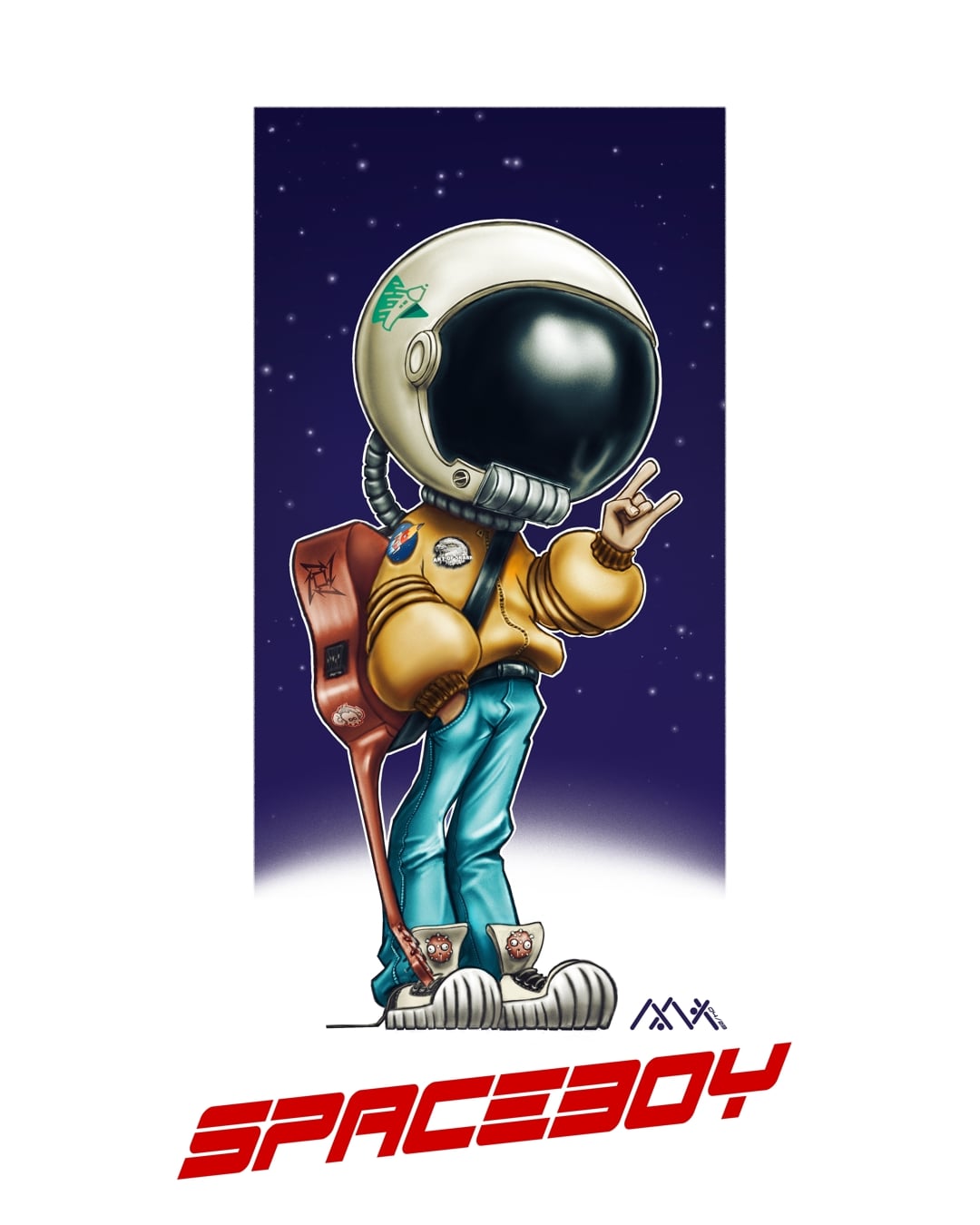 Spaceboy par SKARR