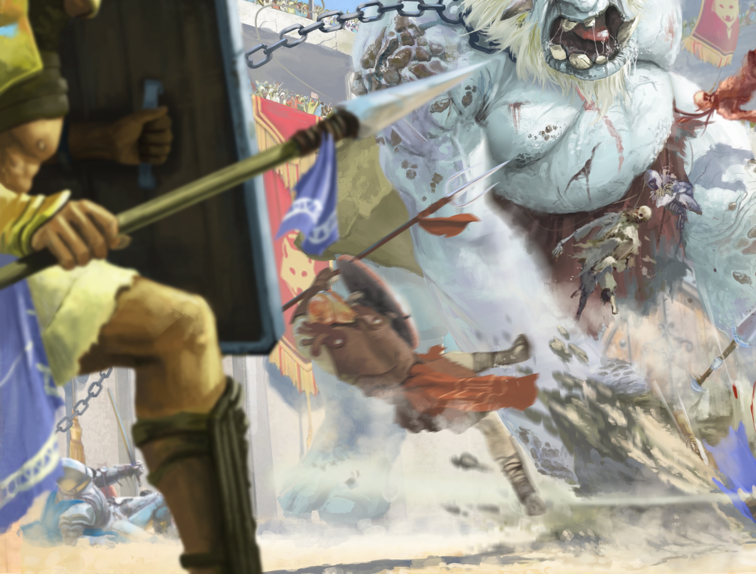 4 vs. 4 vs. the Albino Cyclops par mooglee