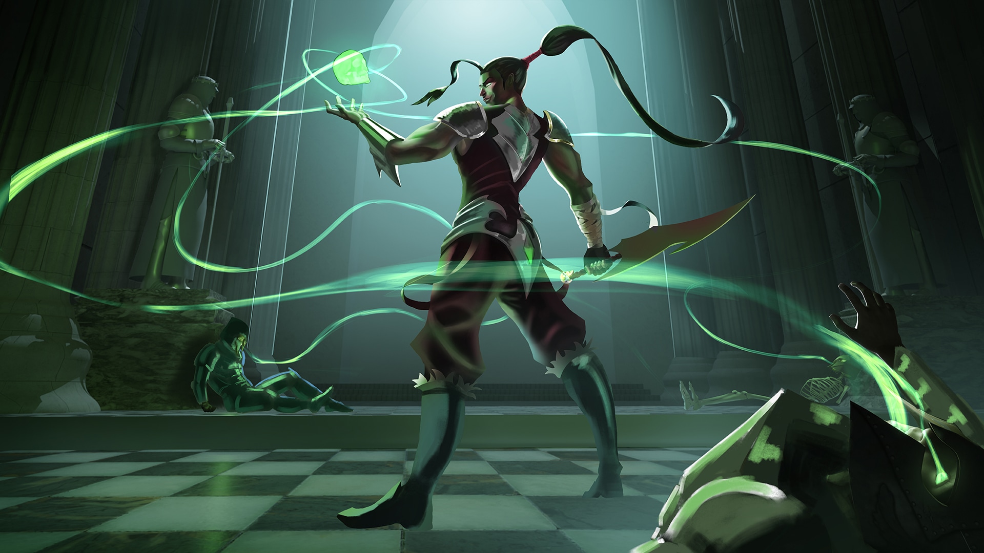 Splash art OC : Le voleur d'âme par Kyklos