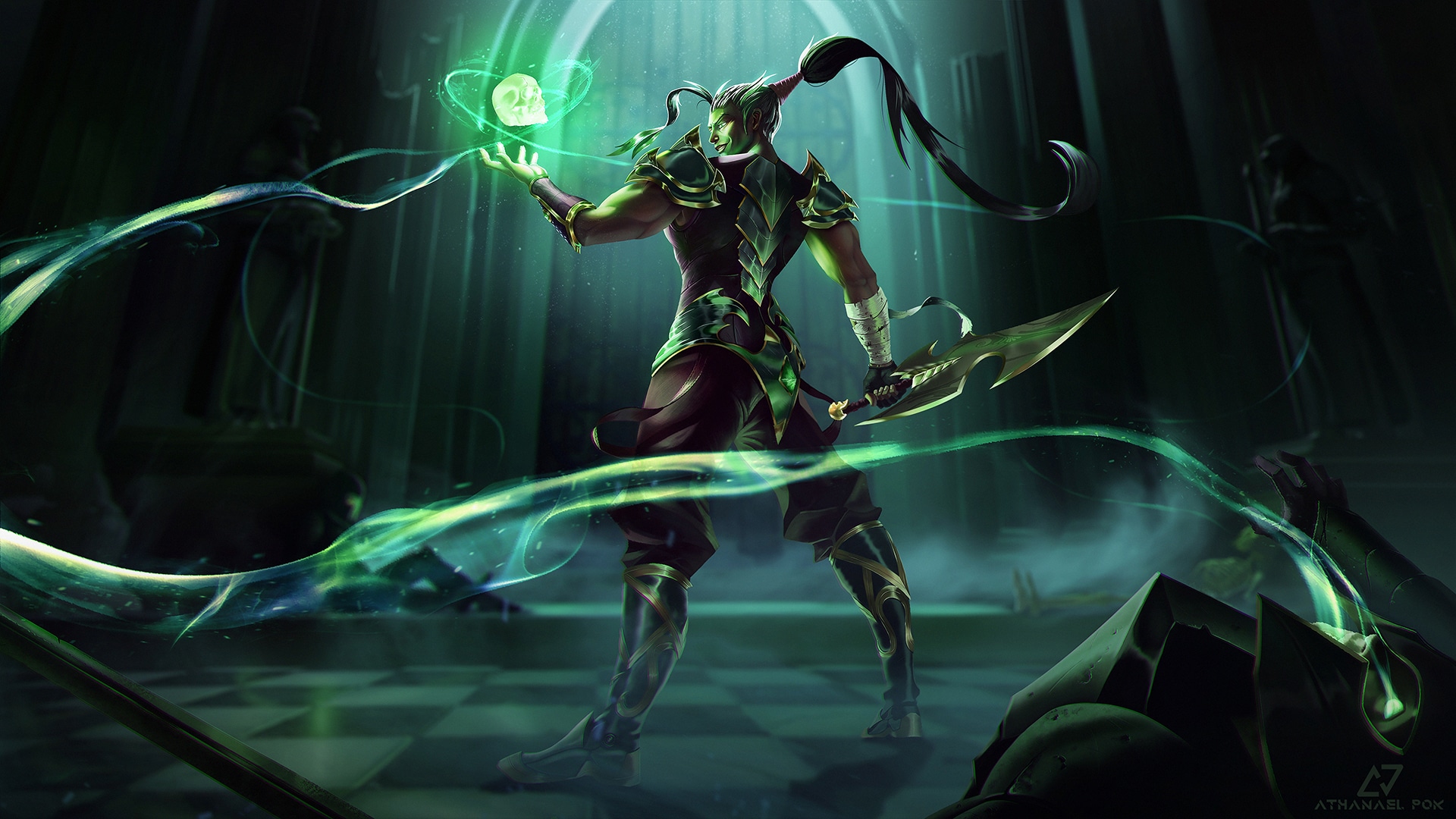 Splash art OC : Le voleur d'âme par Kyklos