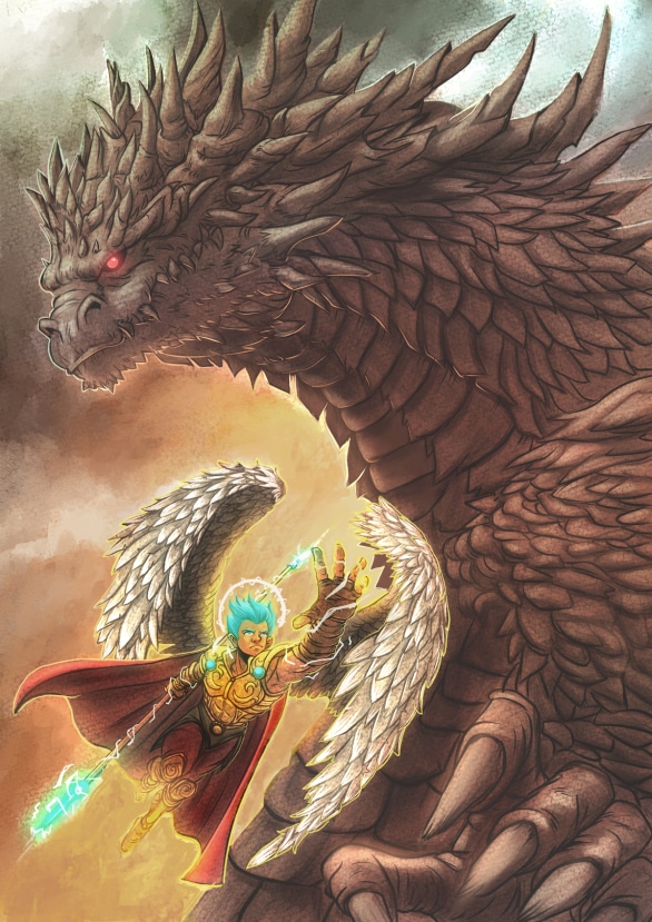 st michel archange par stefano LUCIANO