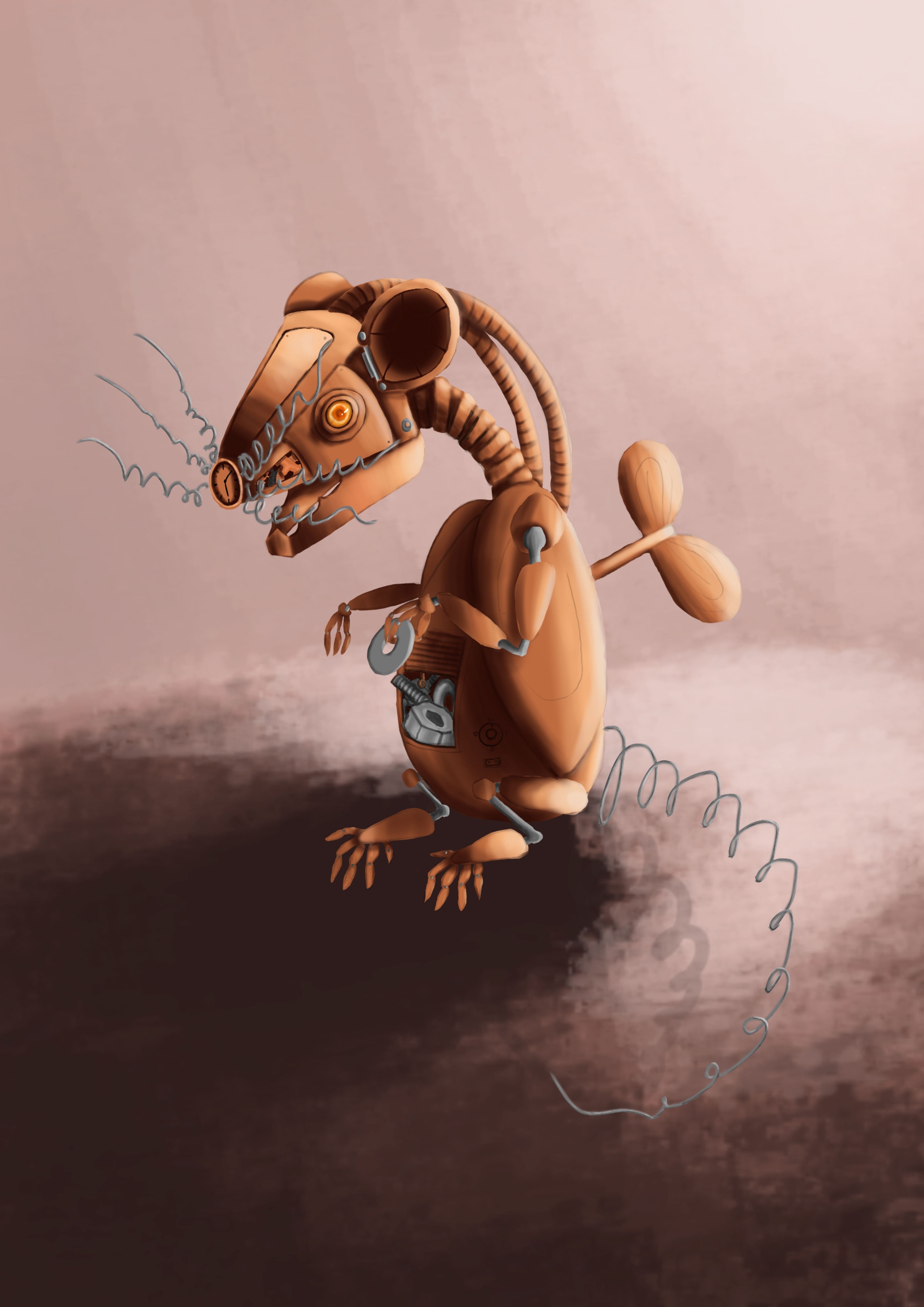 Rat mécanique par Elisepoupette