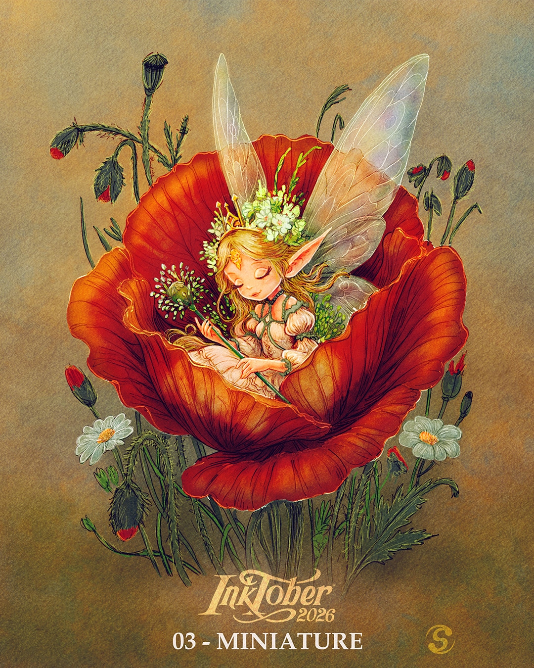 STEFOU-INKTOBER2026-03-MINIATURE par stefou