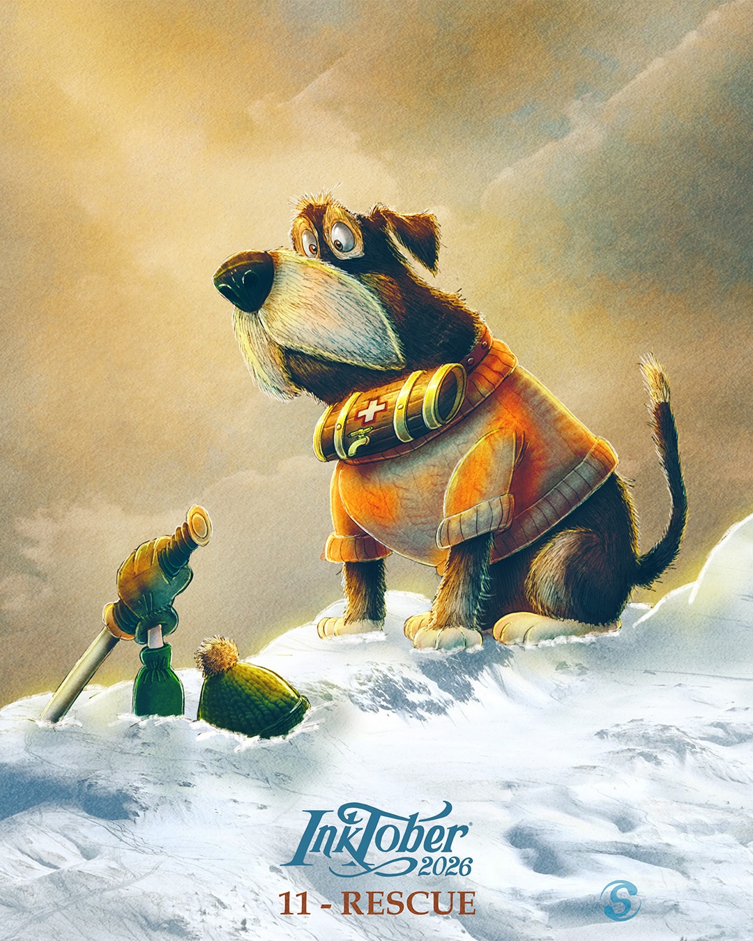 STEFOU-INKTOBER2026-11-RESCUE par stefou