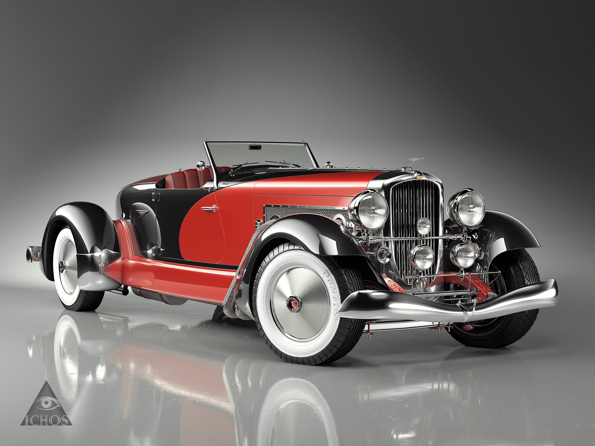 Duesenberg SSJ Boat-tail Speedster 1933 par angelesteban