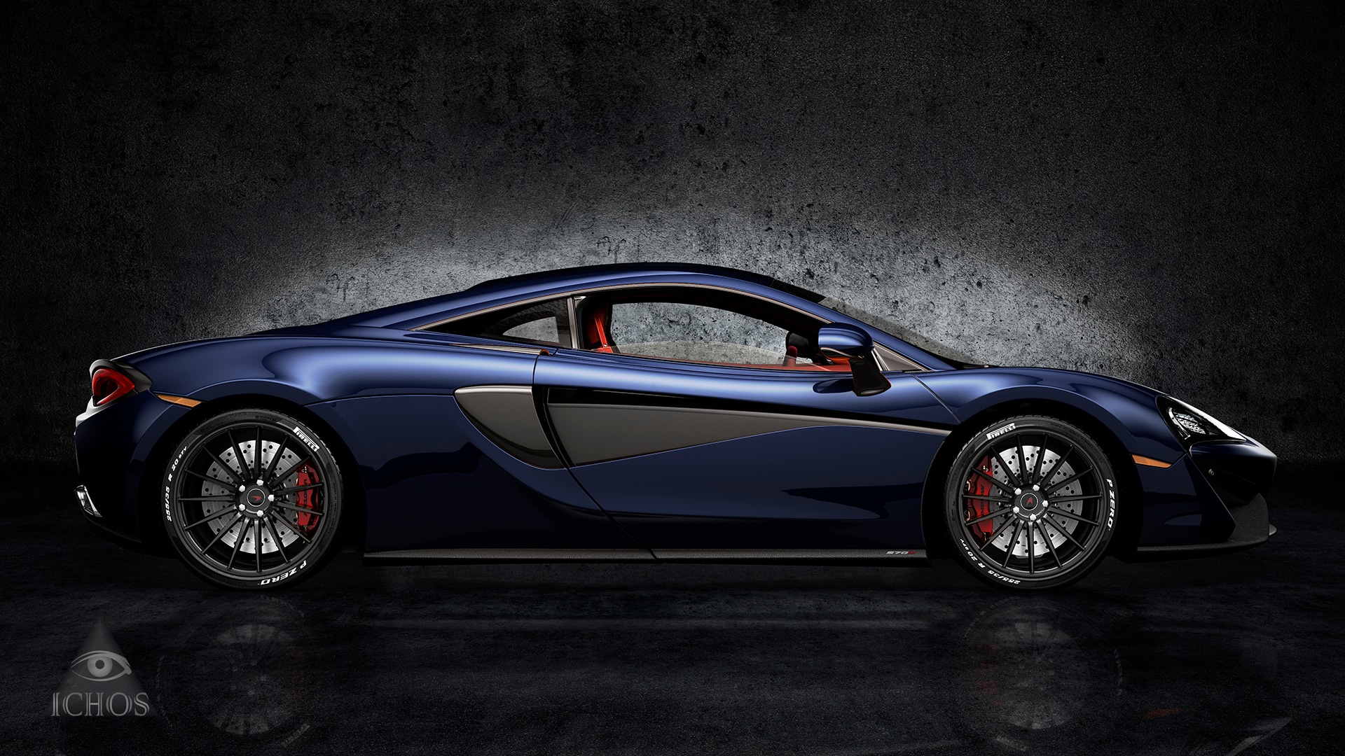 McLaren 570S Night Blue Edition par angelesteban