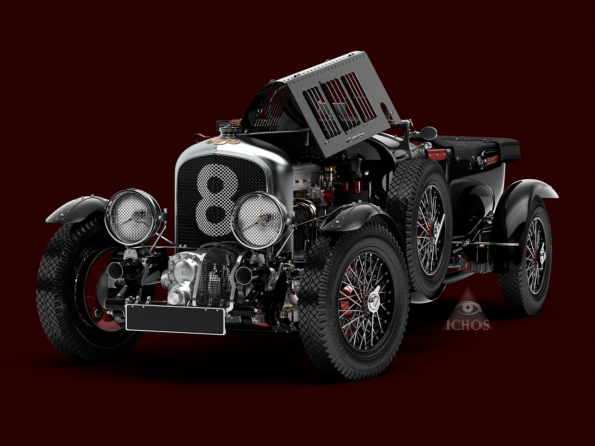 Virages - The Black Bentley Blower par angelesteban