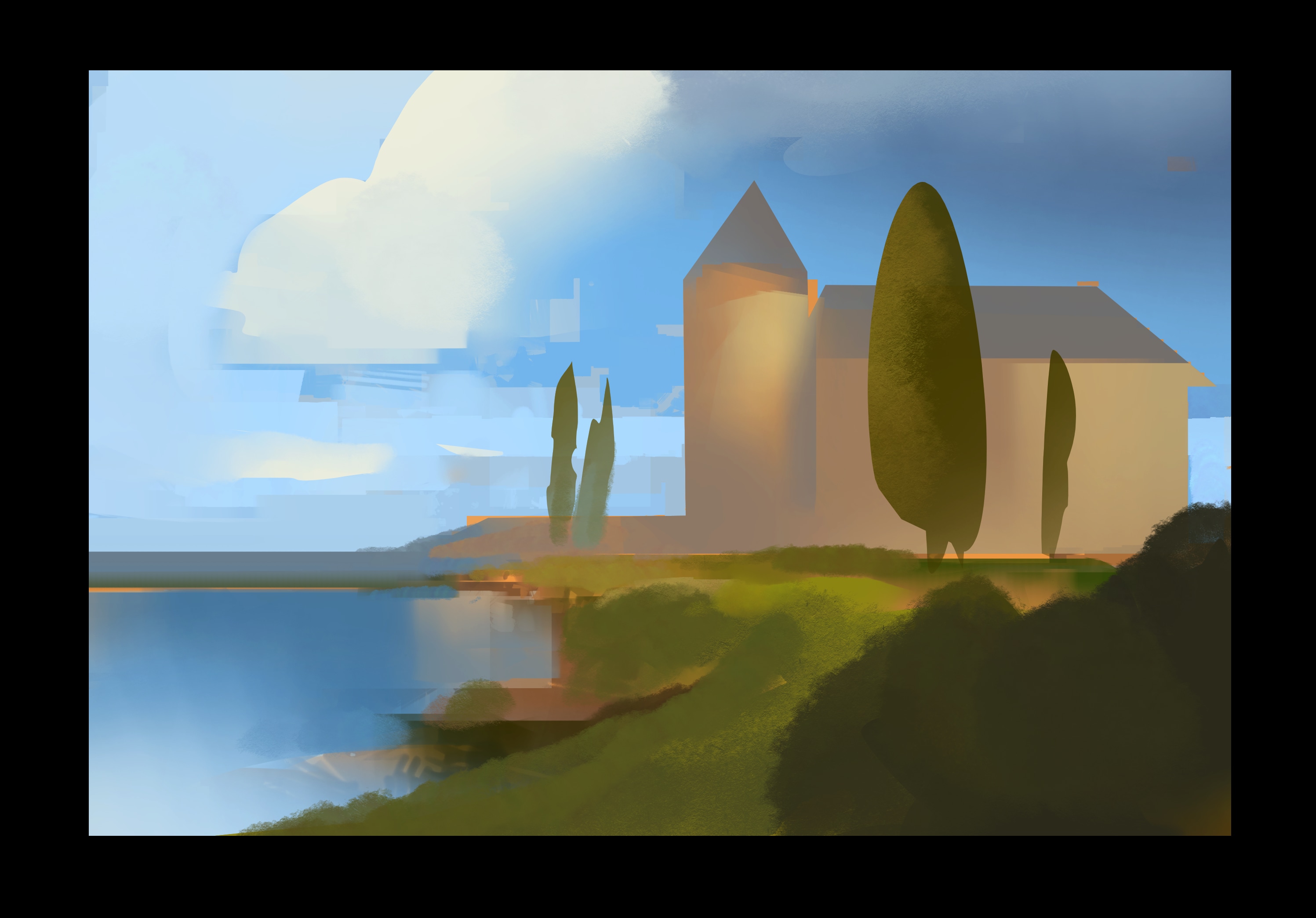 PleinAirpril 2025 Day 7 par Arktic