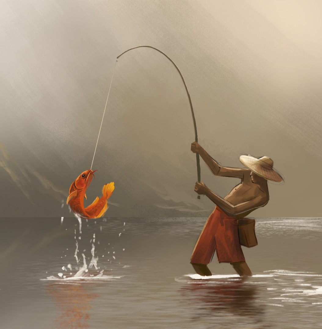 Painting - Etude par Fusto