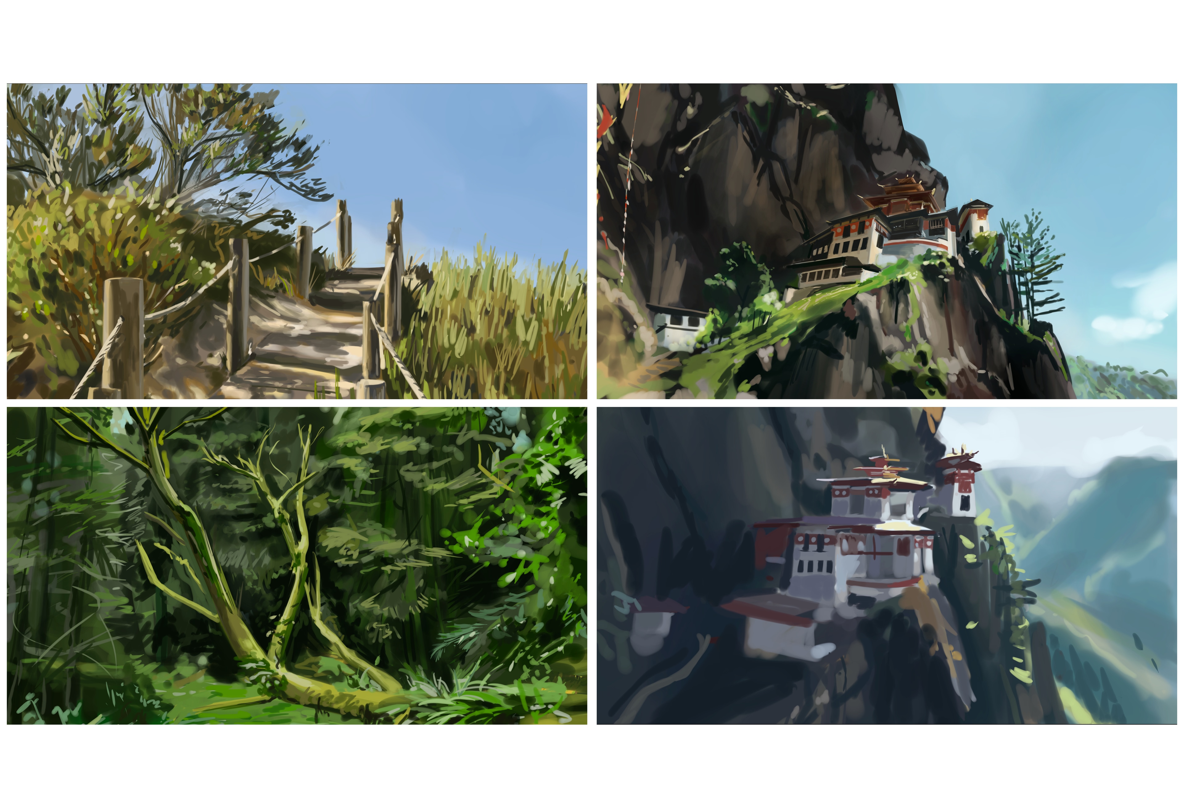 Study virtual plein air - Mars 2026 par Rémy