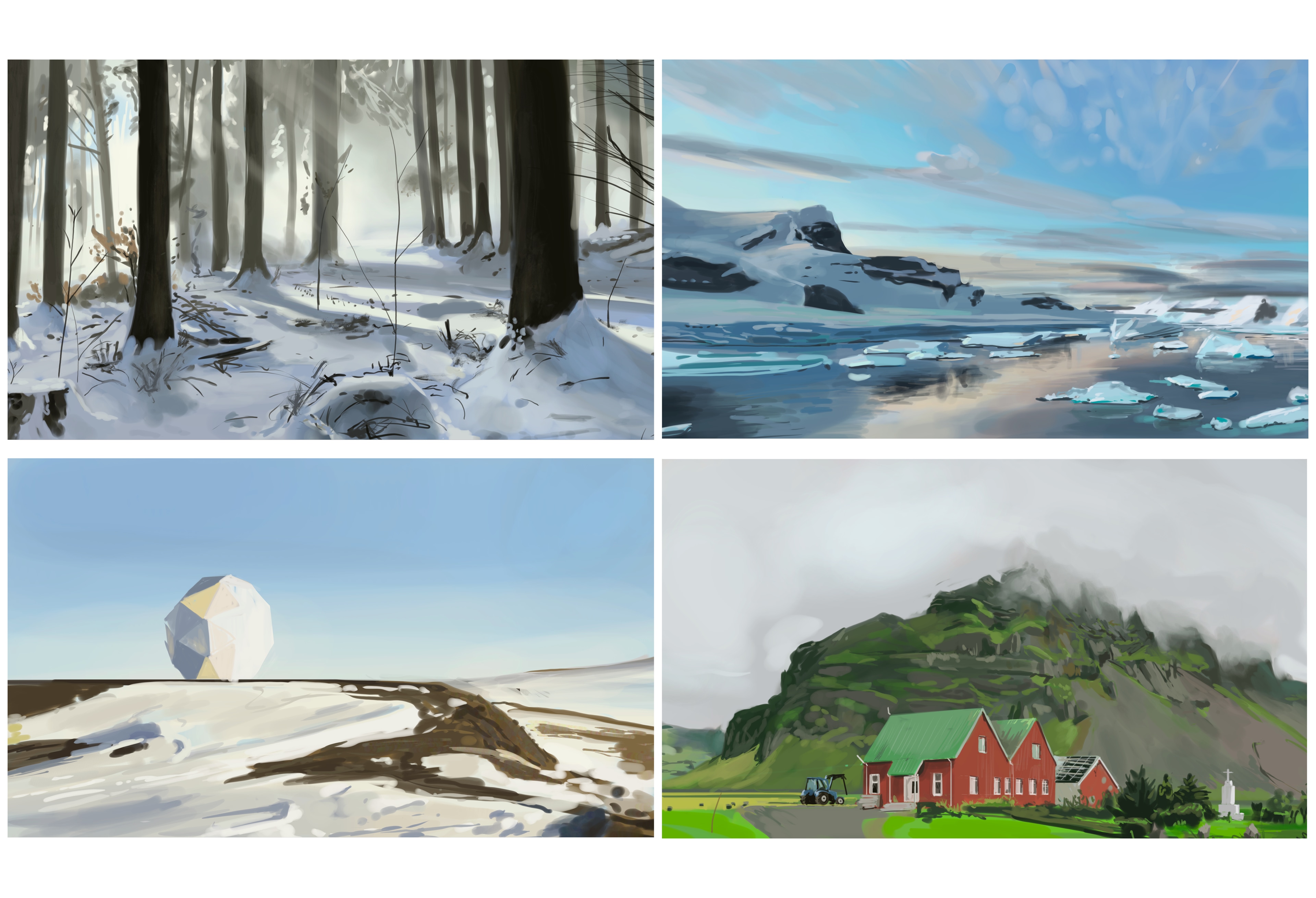 Study virtual plein air - Mars 2026 par Rémy