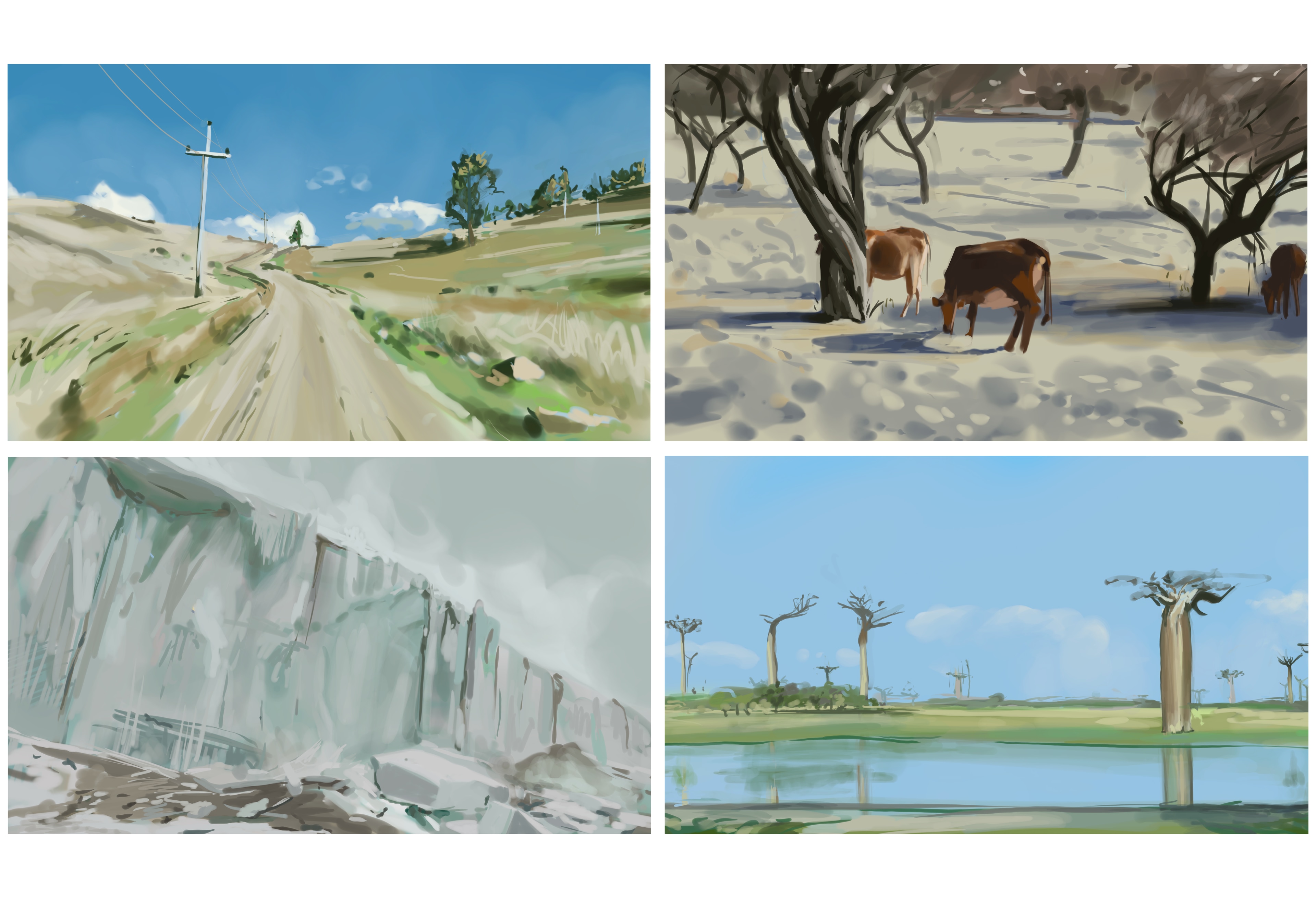 Study virtual plein air - Mars 2026 par Rémy