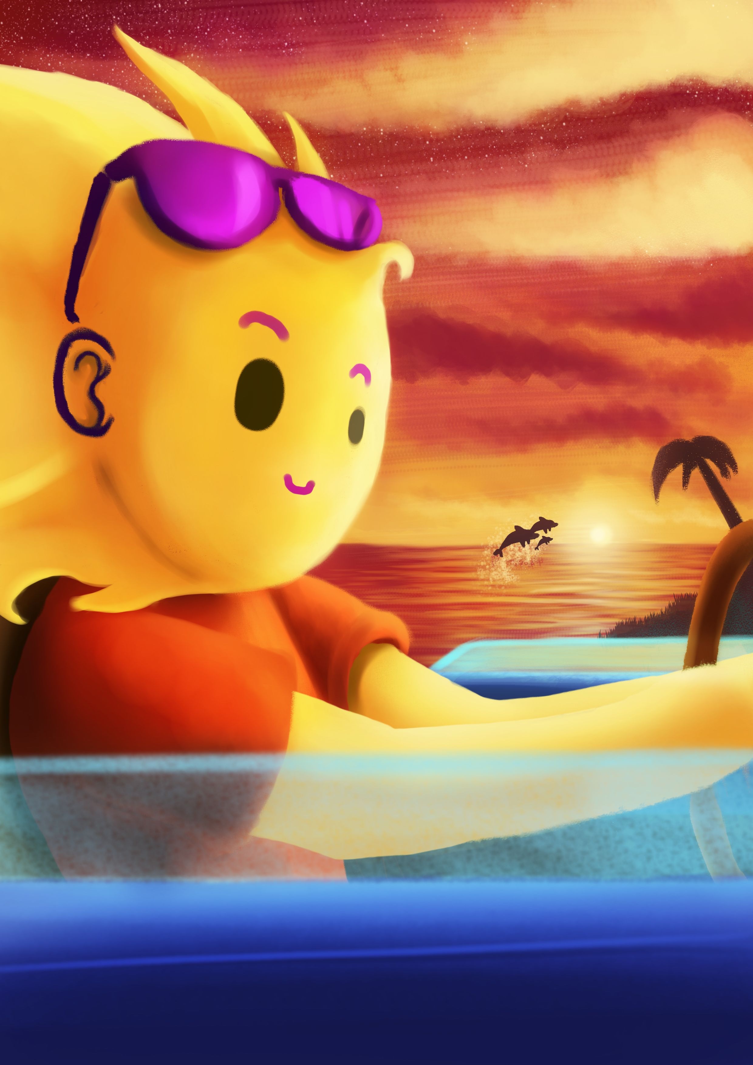 Sunny part en vacance par Benoit
