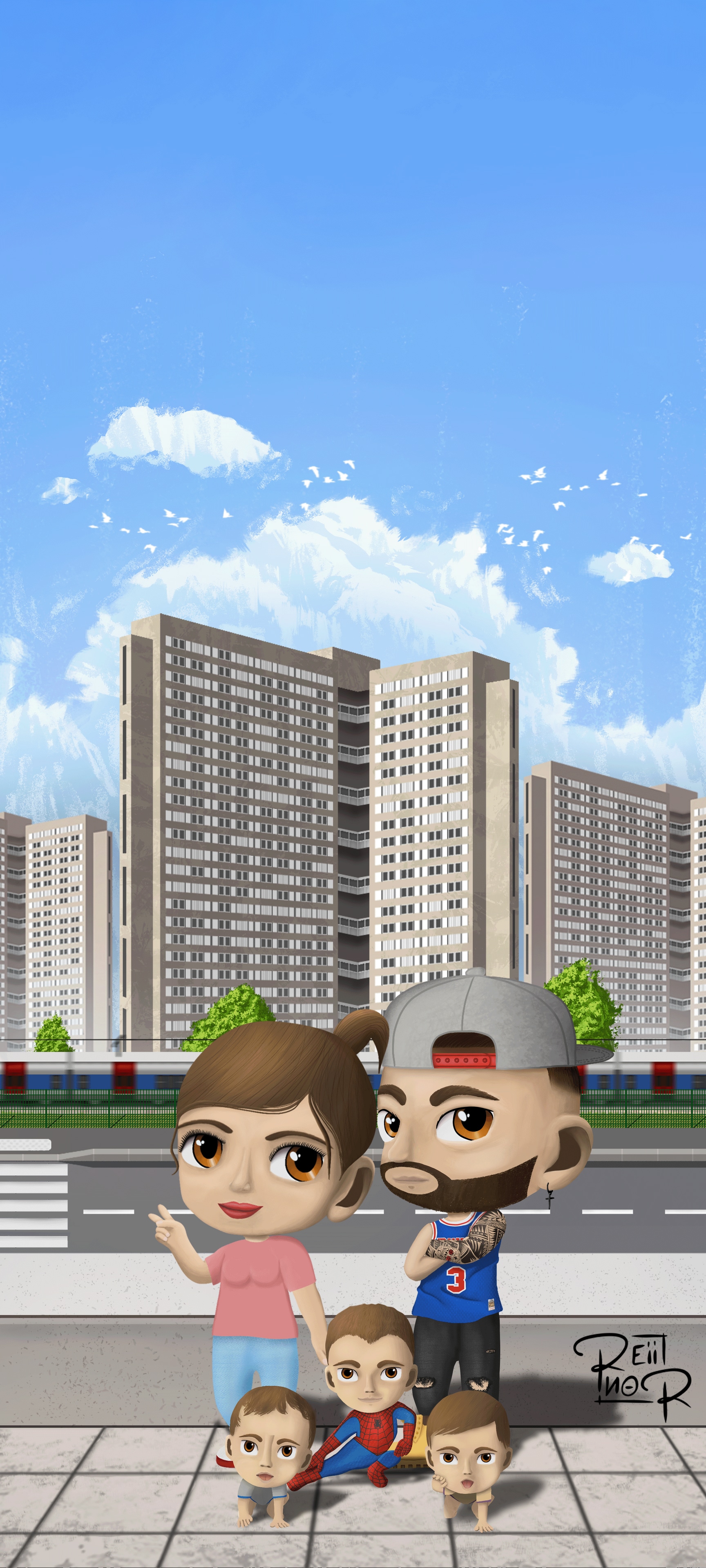 Sur les toits par ReiinoR